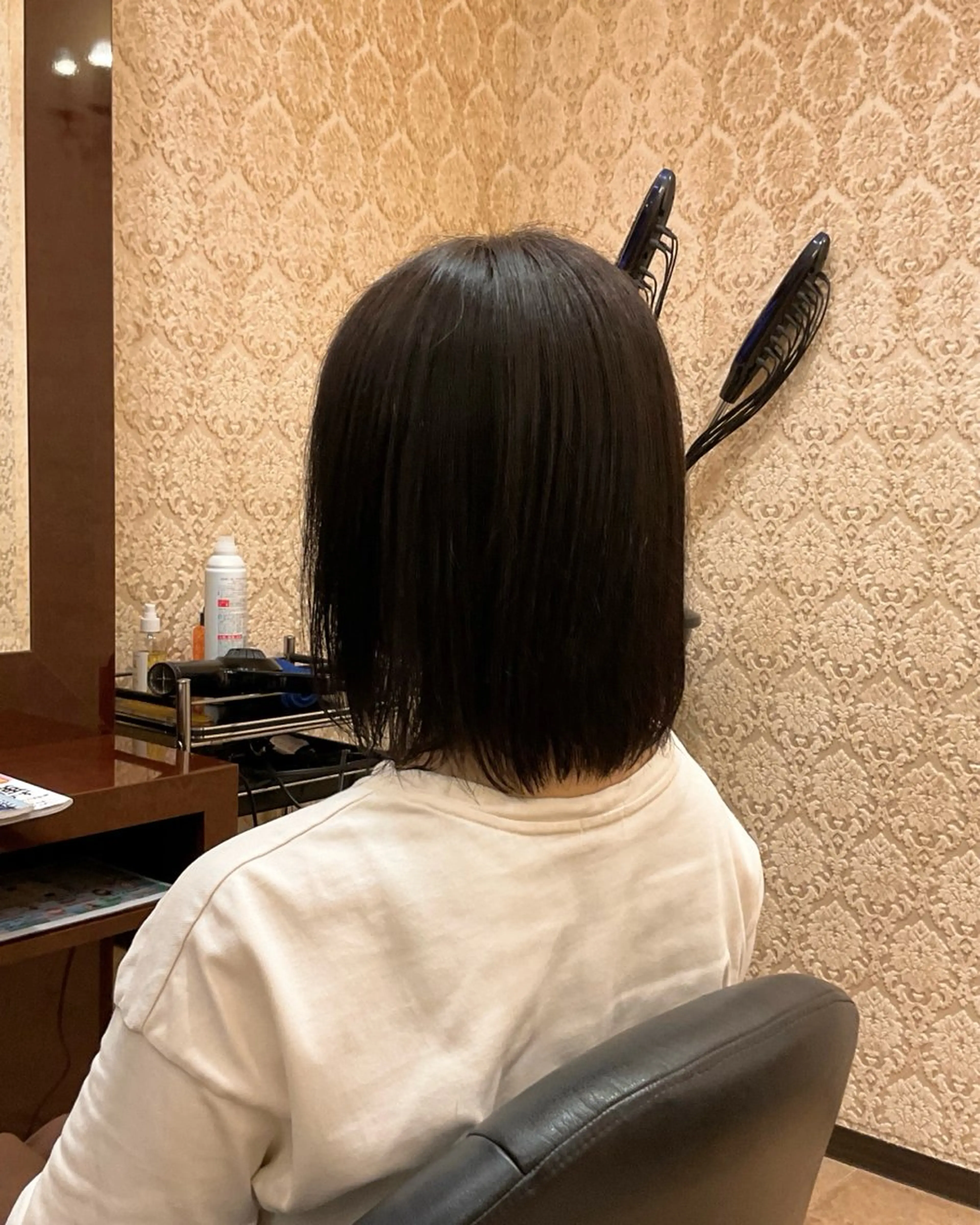 ミディアム 齋藤 若菜のヘアスタイル