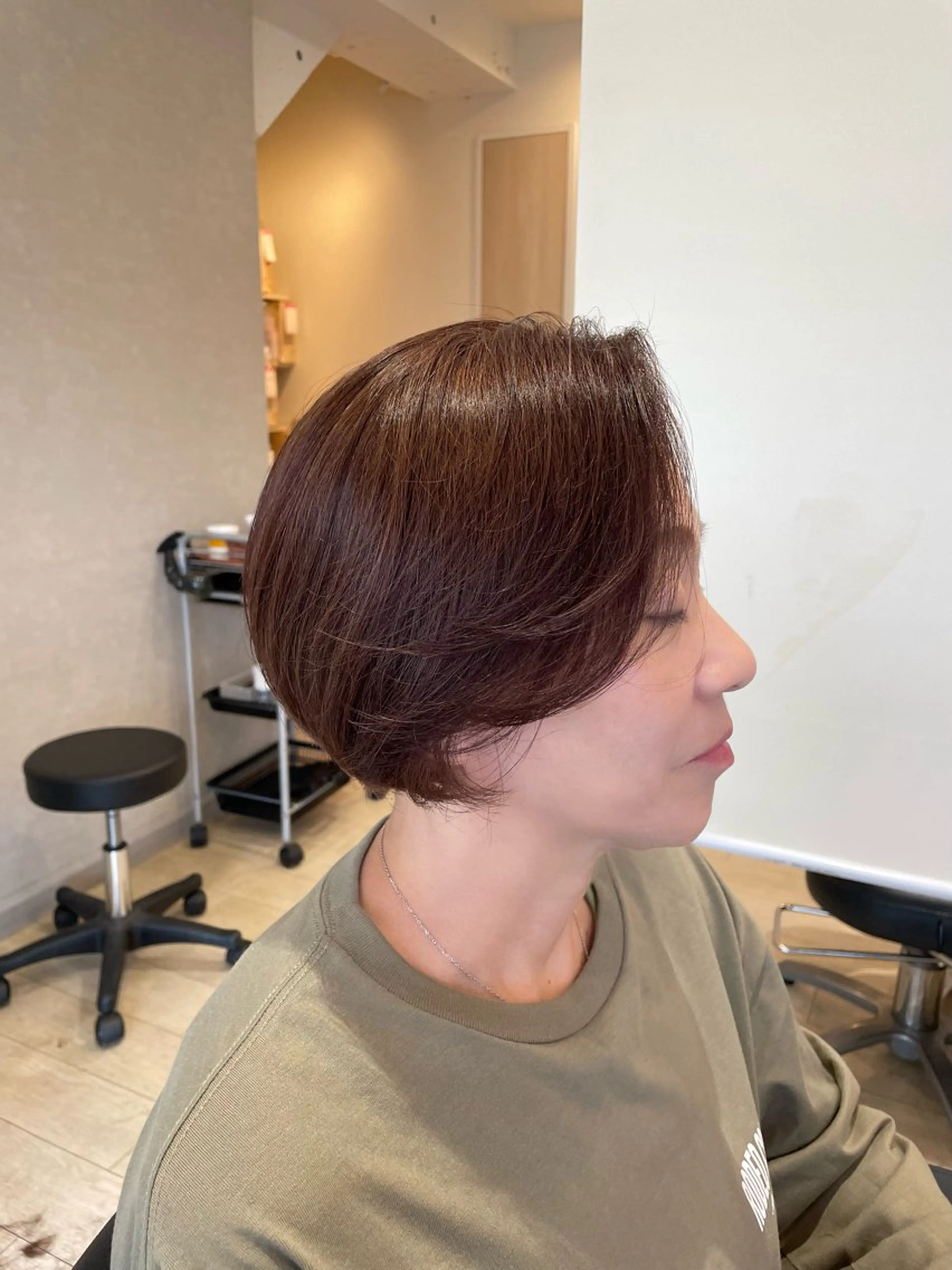 ショート ショートヘア 小川 泉美のヘアスタイル