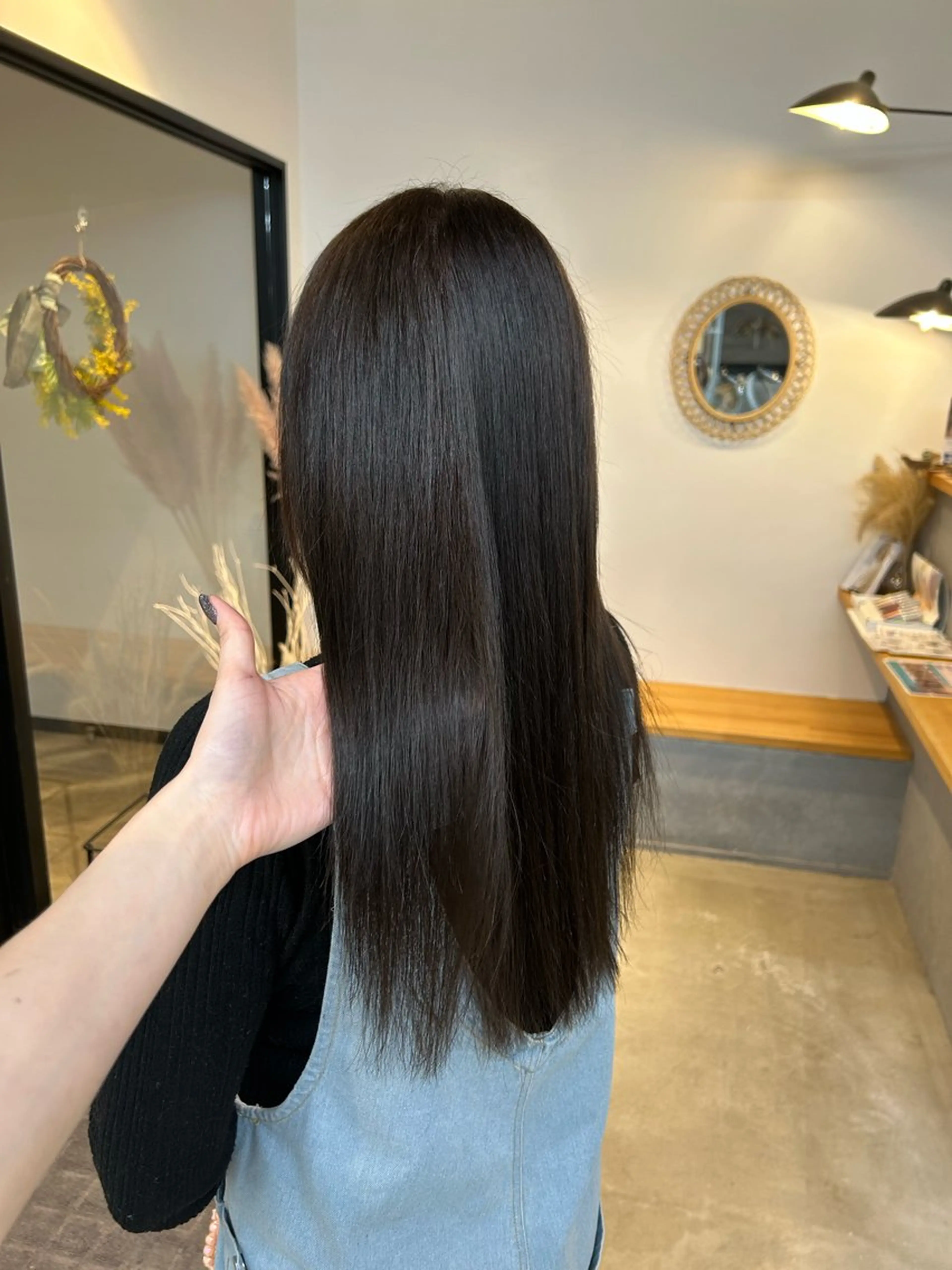 セミロング カラー カット ヘアカラー トリートメント 🎀たな 🧸のヘアスタイル