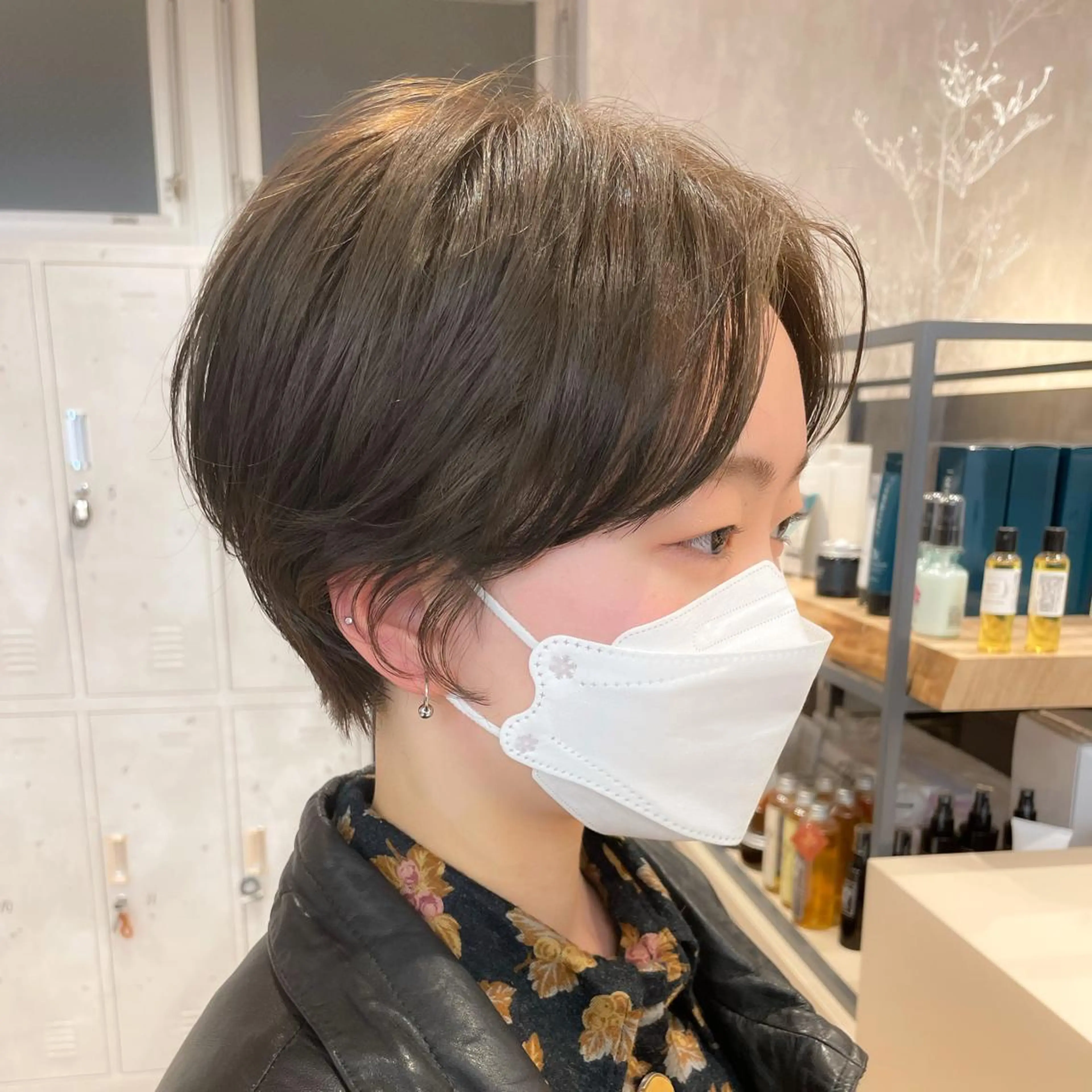 ショート パーマ 全席個室美容室 Zina 十条 髪質改善＆トリートメント所属・髪質改善&透明感 ⭐️高本裕基のヘアスタイル