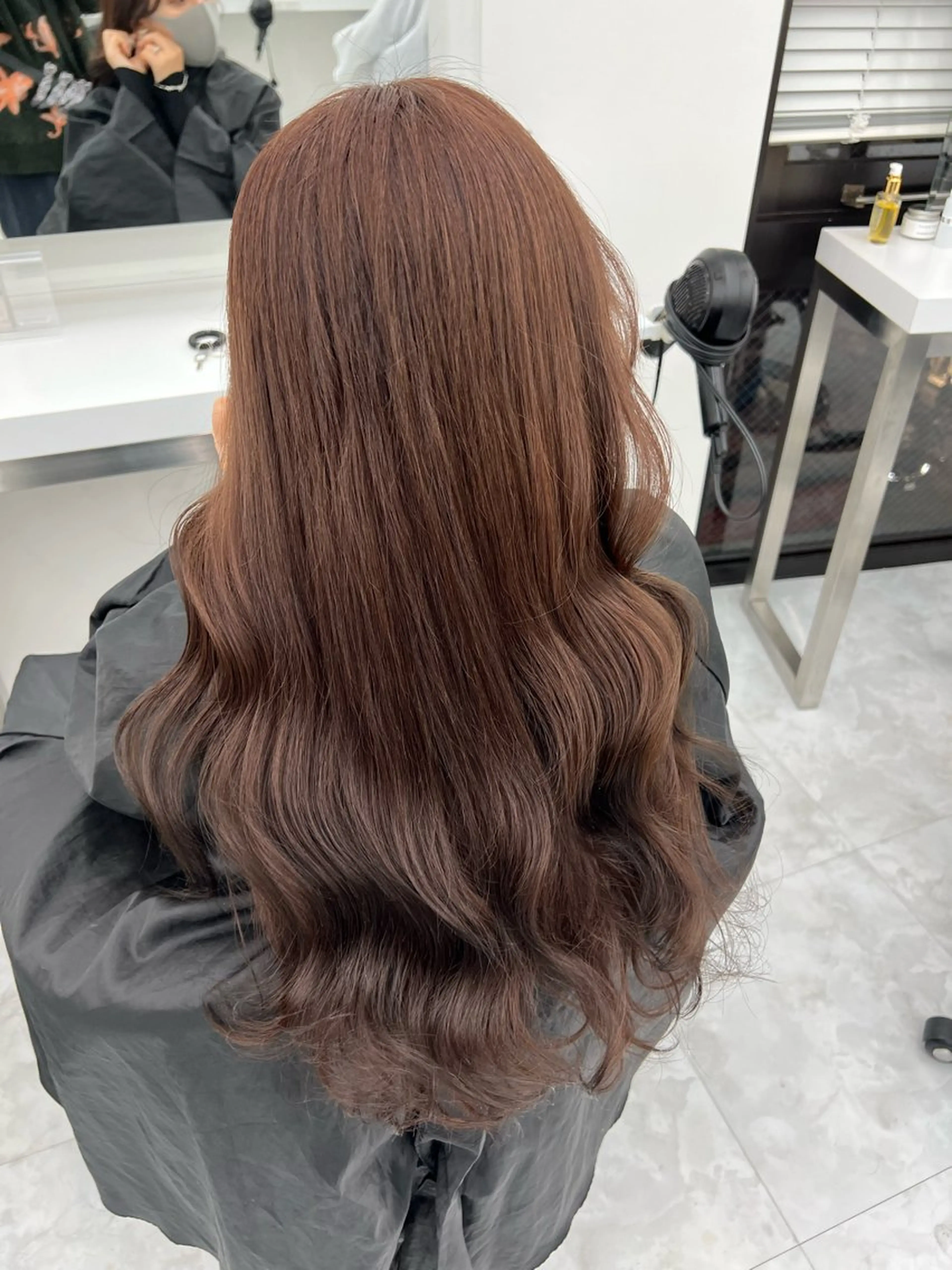 ロング カラー ヘアアレンジ ECREA所属・スエヤス ミサキのマツエク・マツパデザイン
