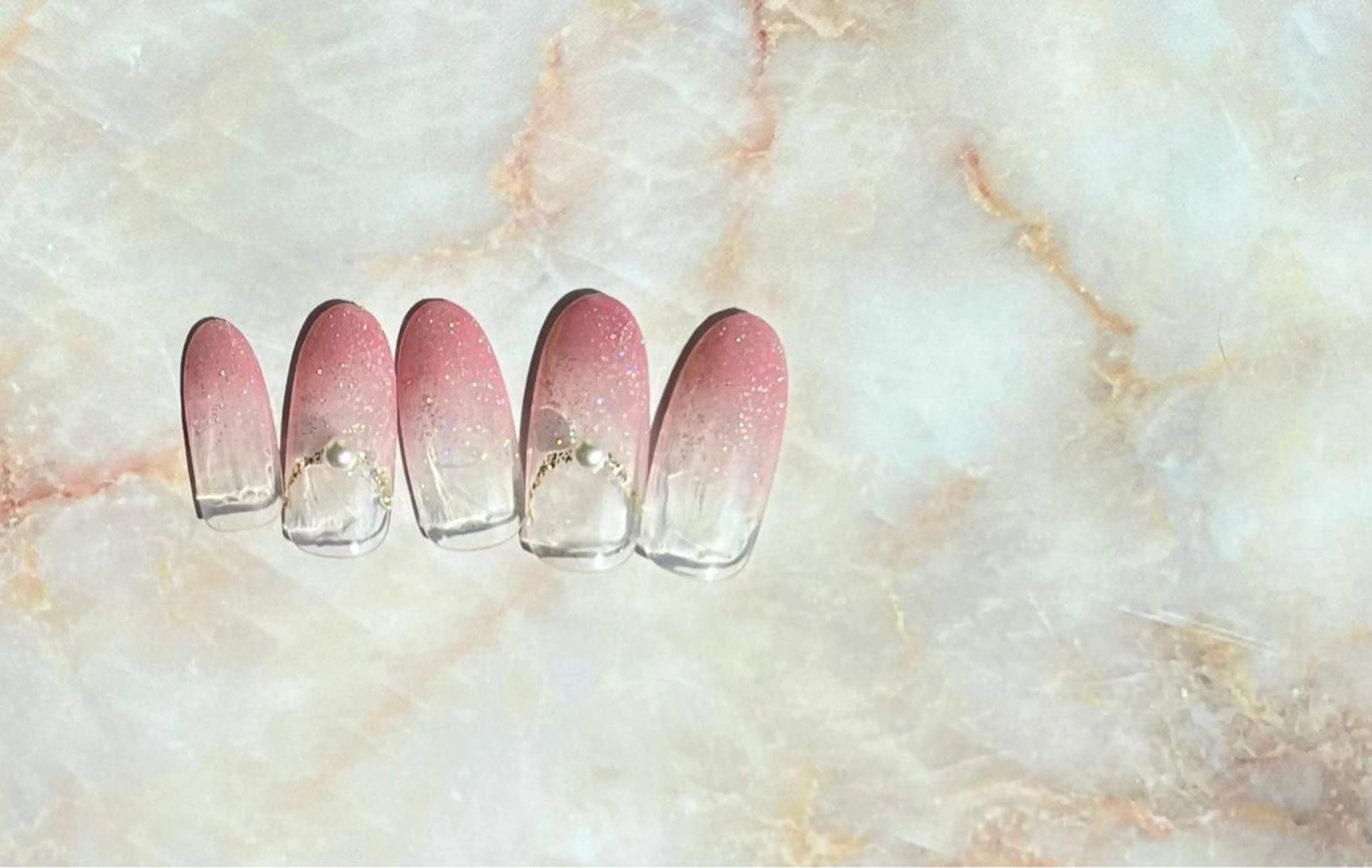 定額デザイン　アート込み　【オフ代＋600円】　ドライケア込みの写真