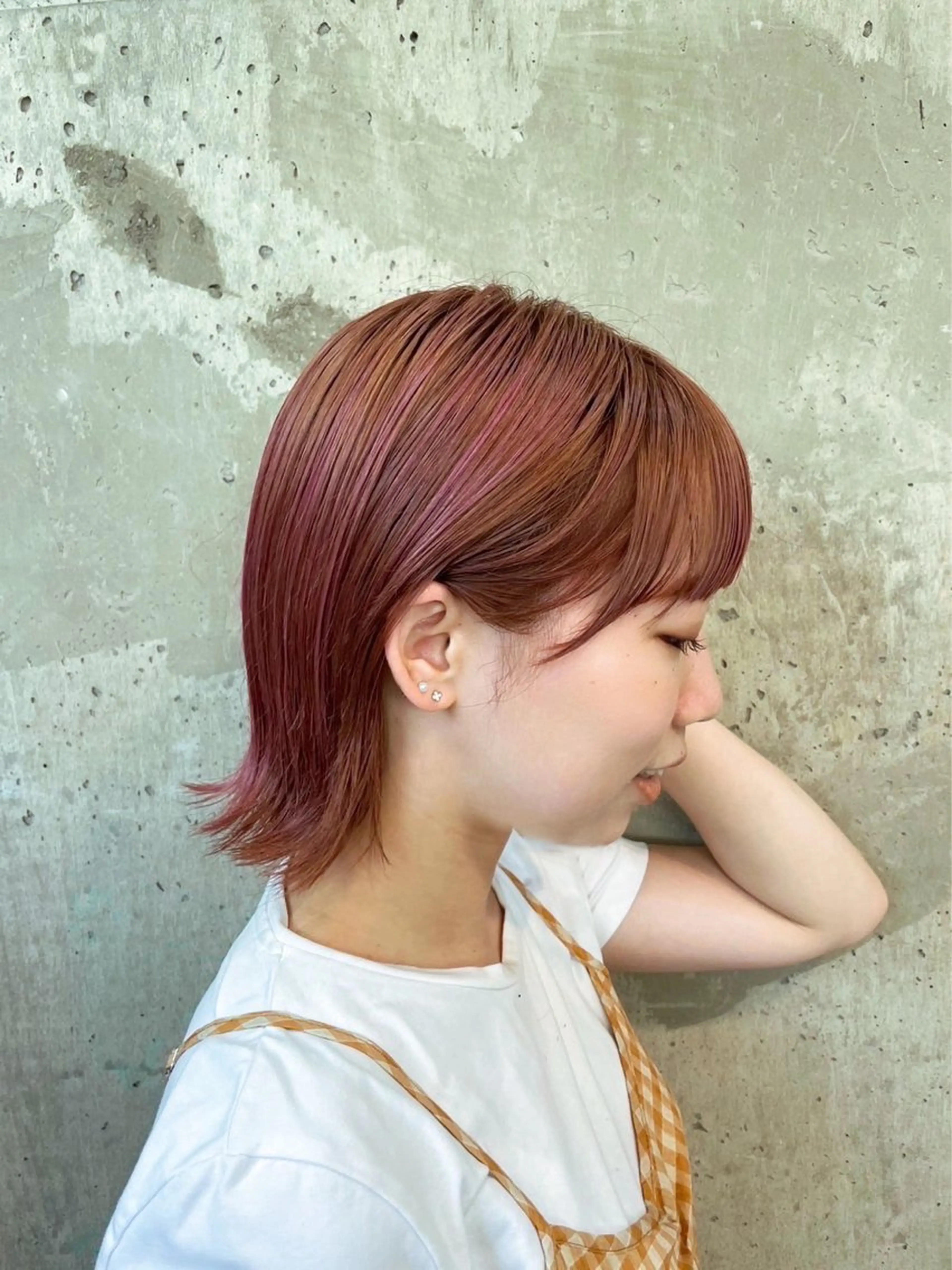 ショート カラー 山中 束真のヘアスタイル