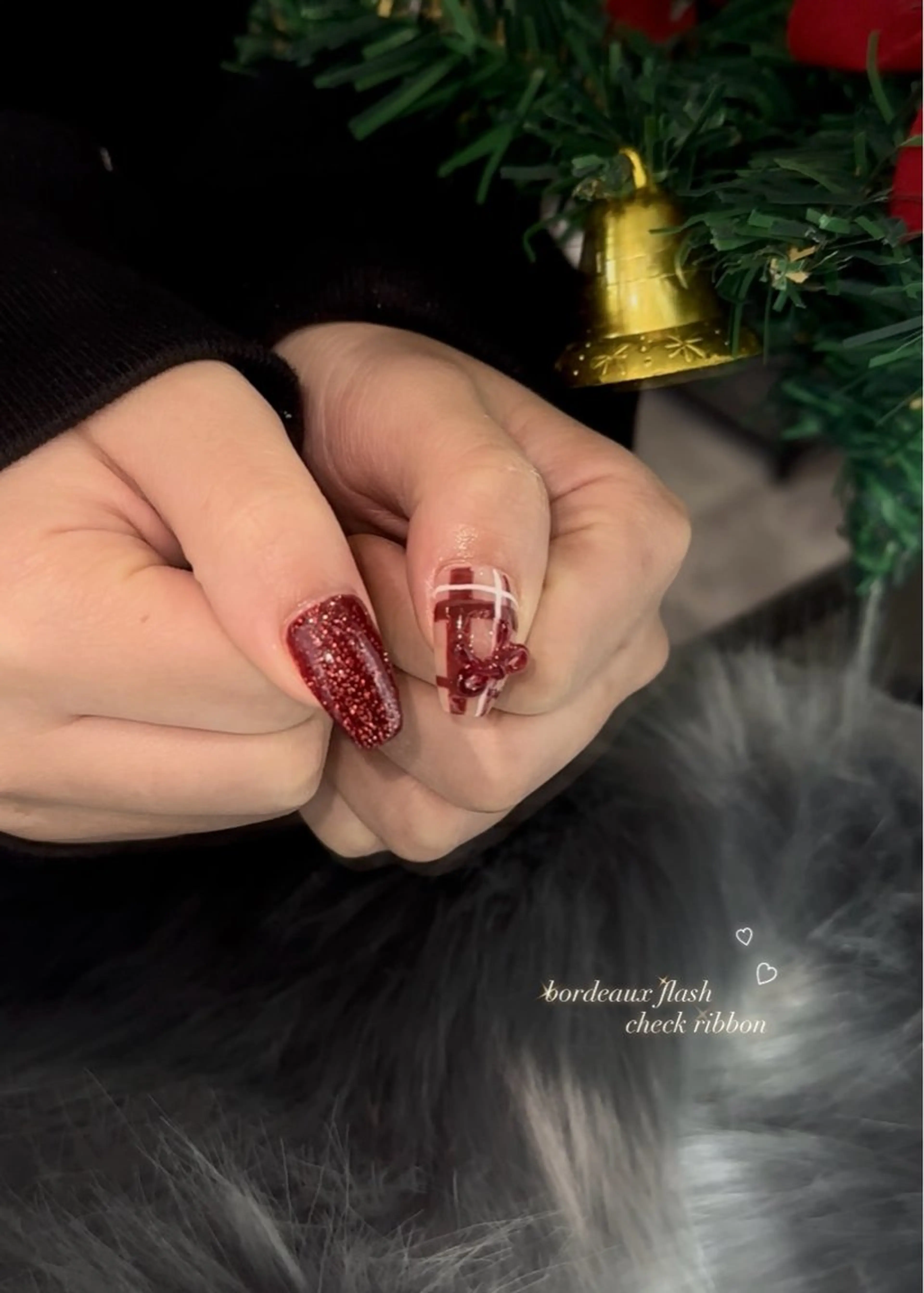 ネイル クリスマス mignon nailのネイルデザイン
