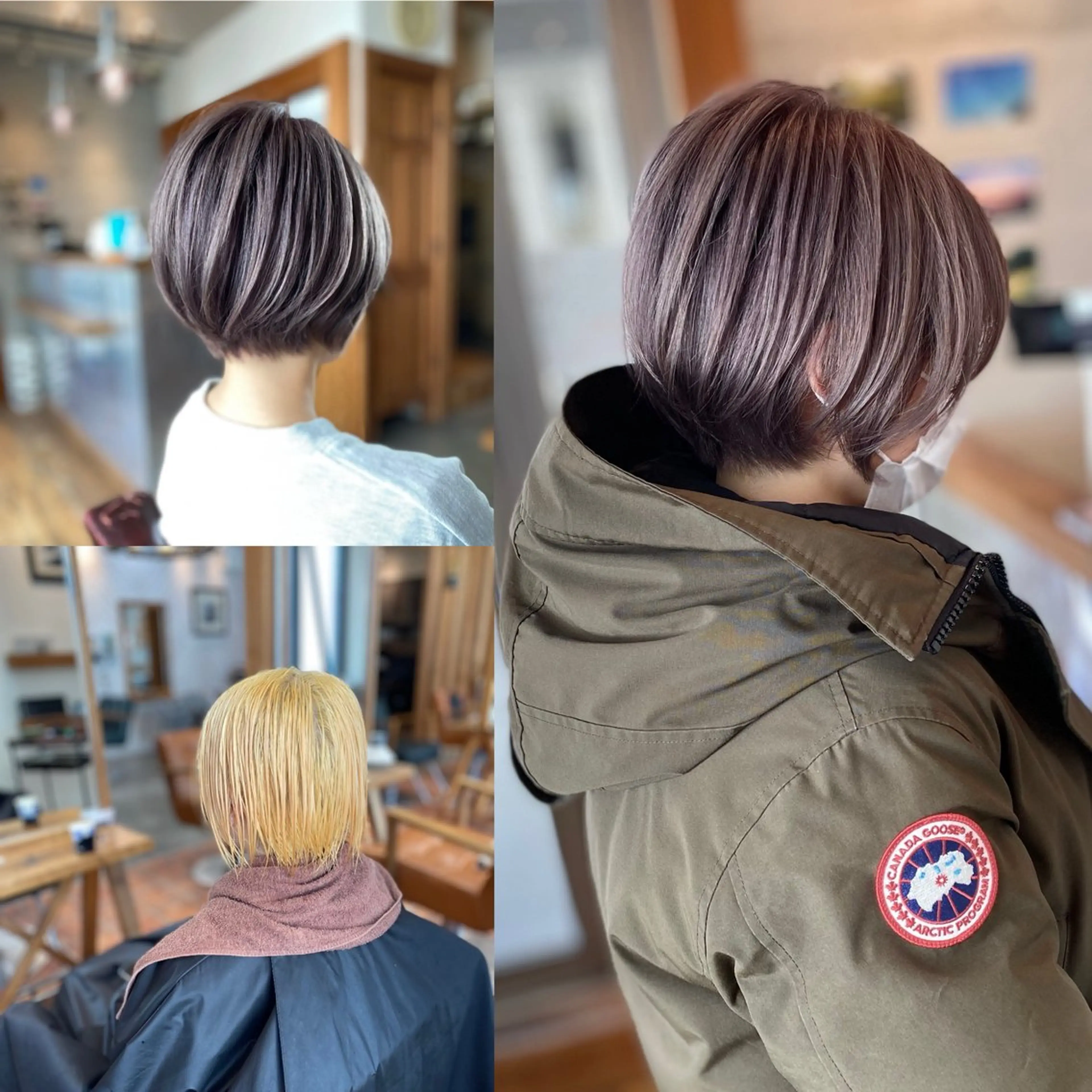 ショート カット ヘアカラー 木村丈晴✂️ご来店 お待ちしてます😊のヘアスタイル