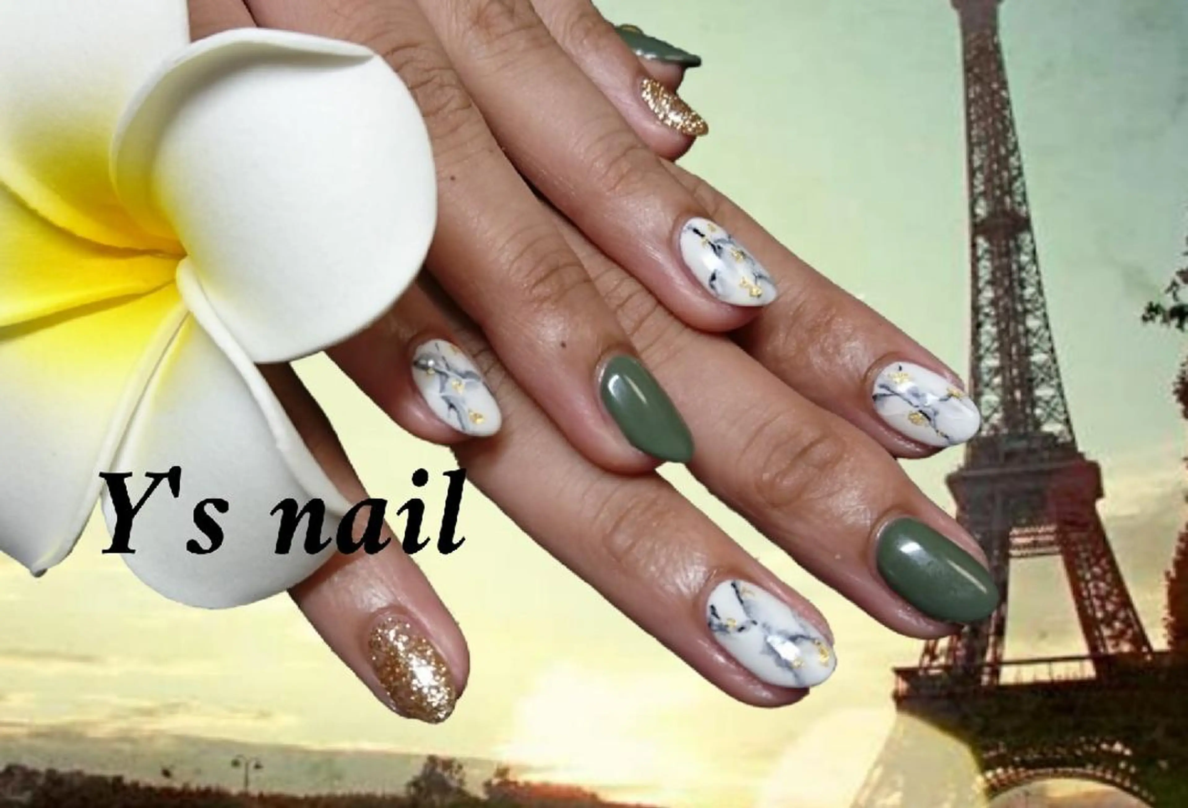 ネイル アートネイル 持ち込み YUMI NAGAI  のネイルデザイン