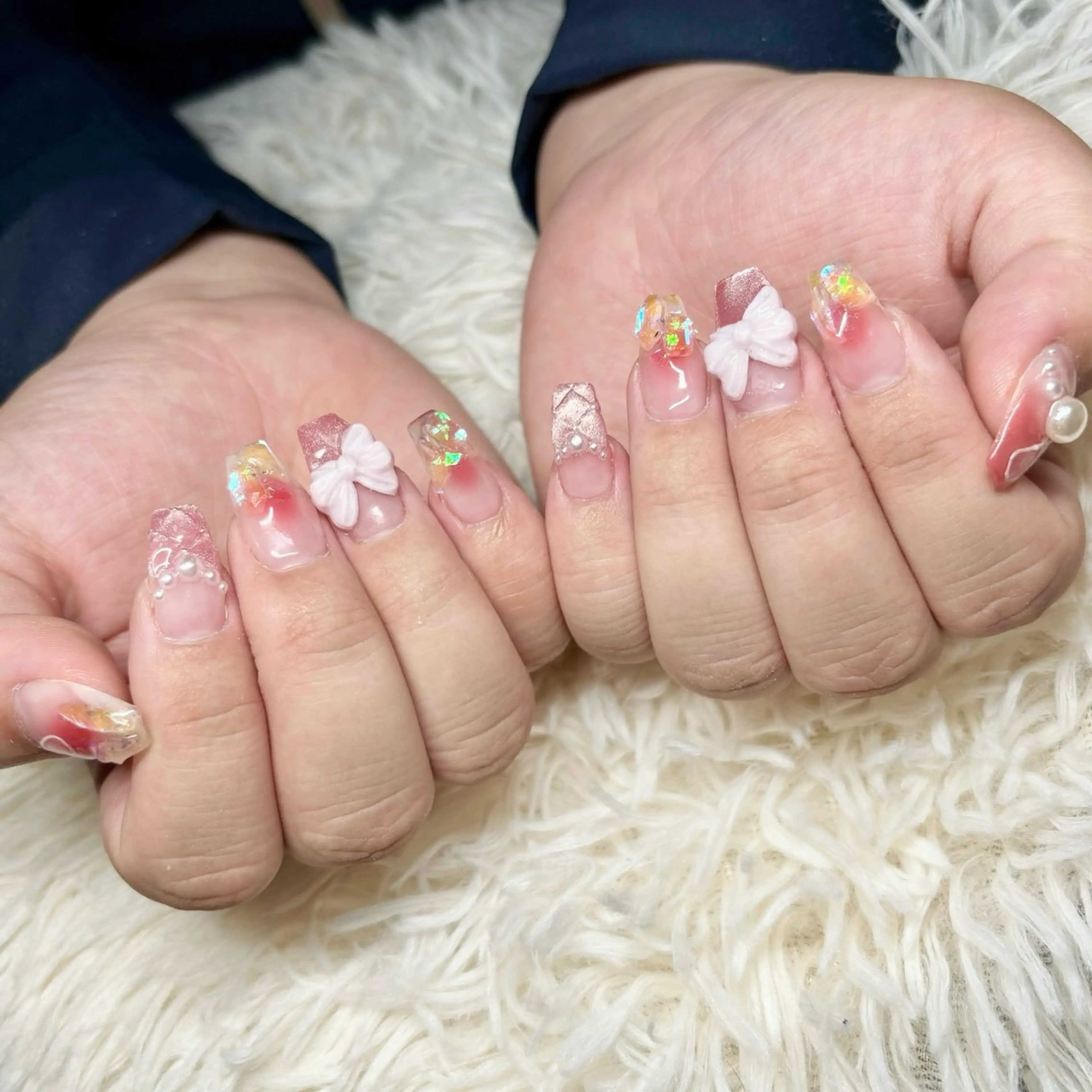 ネイル ジェルネイル ハードジェル ワンホンネイル nail salon Ecrin所属・前島 稀歩のネイルデザイン