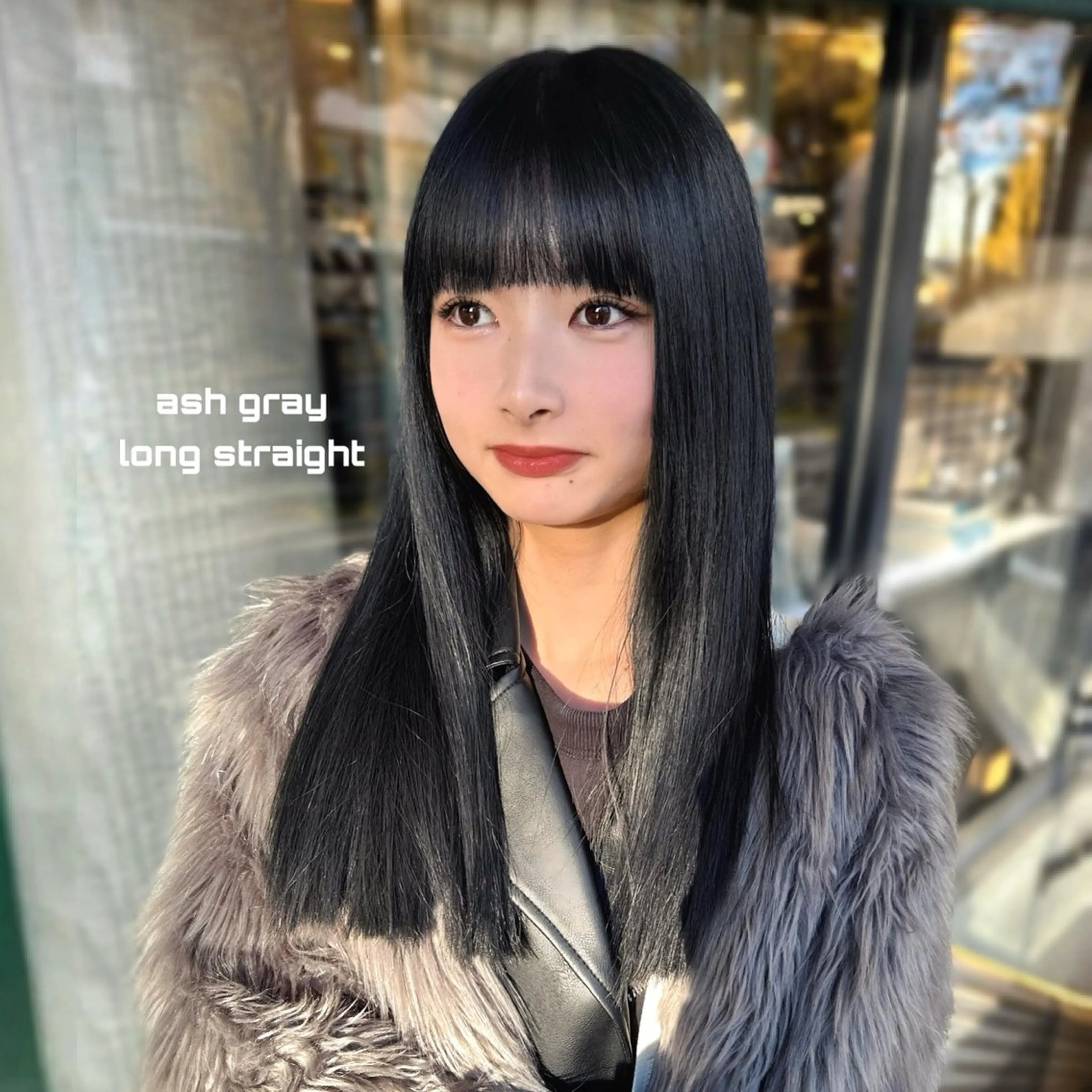 【就活生オススメ】地毛風暗髪カラー➕カット➕ケアトリートメント➕炭酸marbb付き🫧の写真