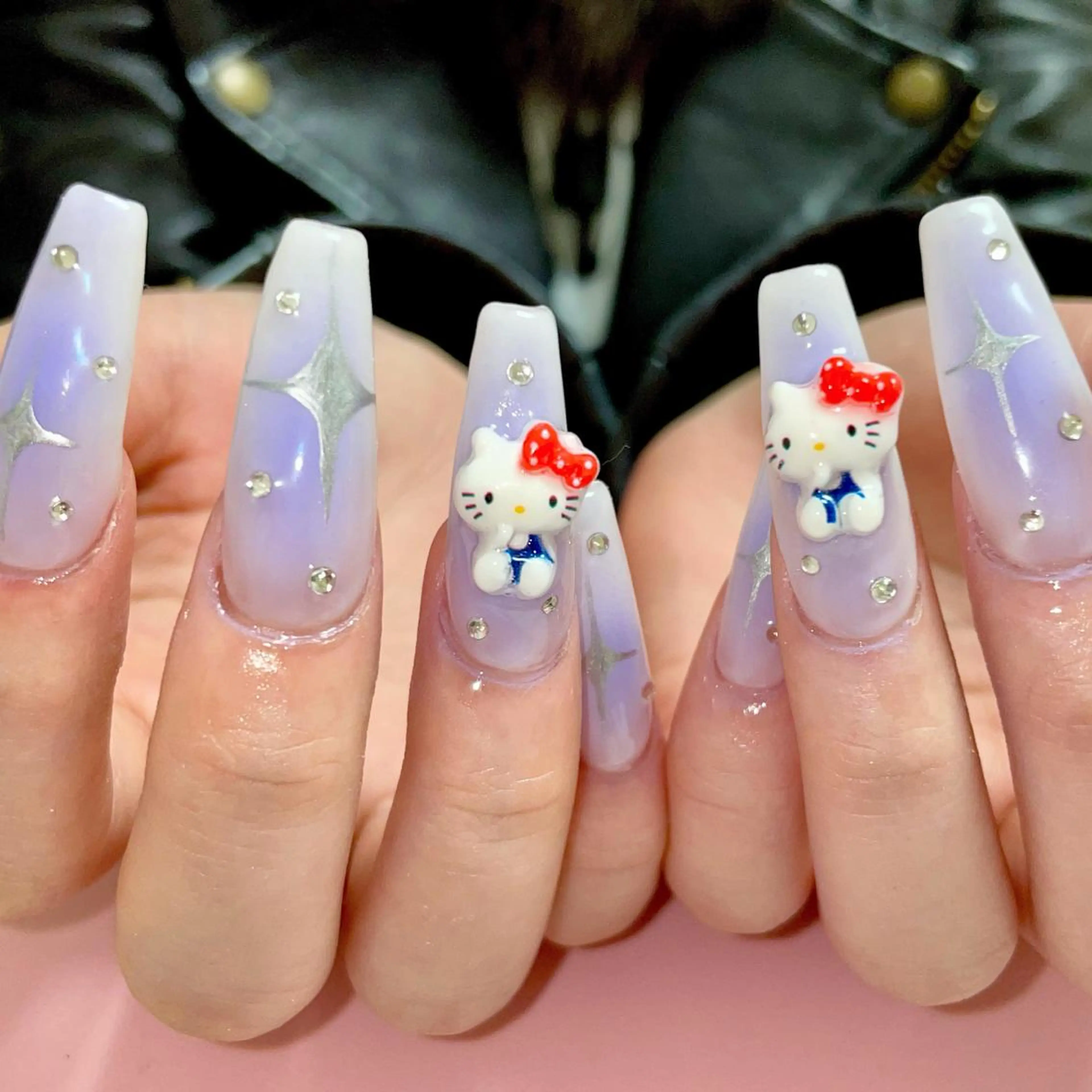 ネイル クリアネイル MIDORI 個性派/海外ネイルのネイルデザイン