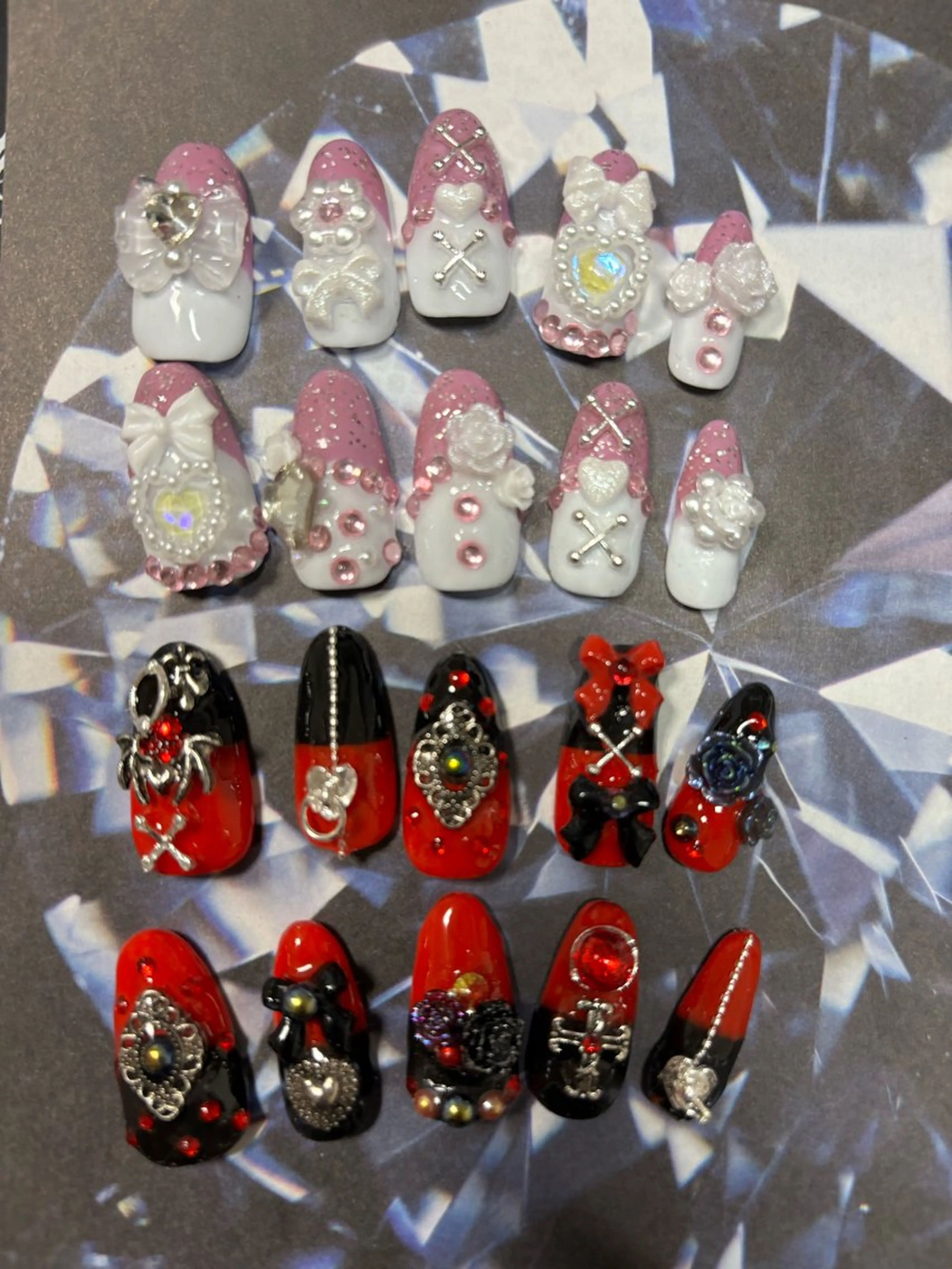 ネイル ネイルチップ NailSalona.k.a所属・k CHIORIのネイルデザイン