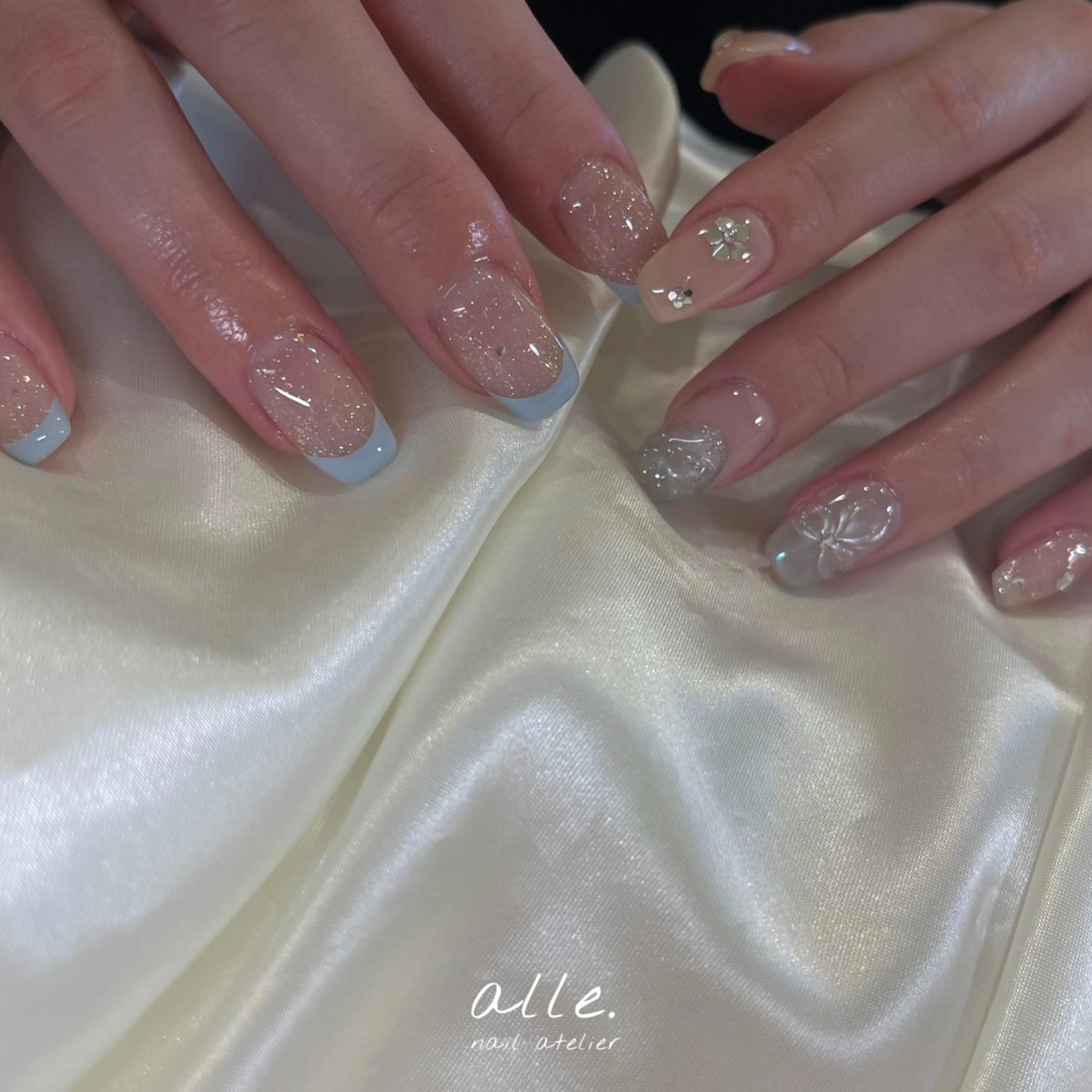 ネイル ハンドネイル atelier alle.のネイルデザイン