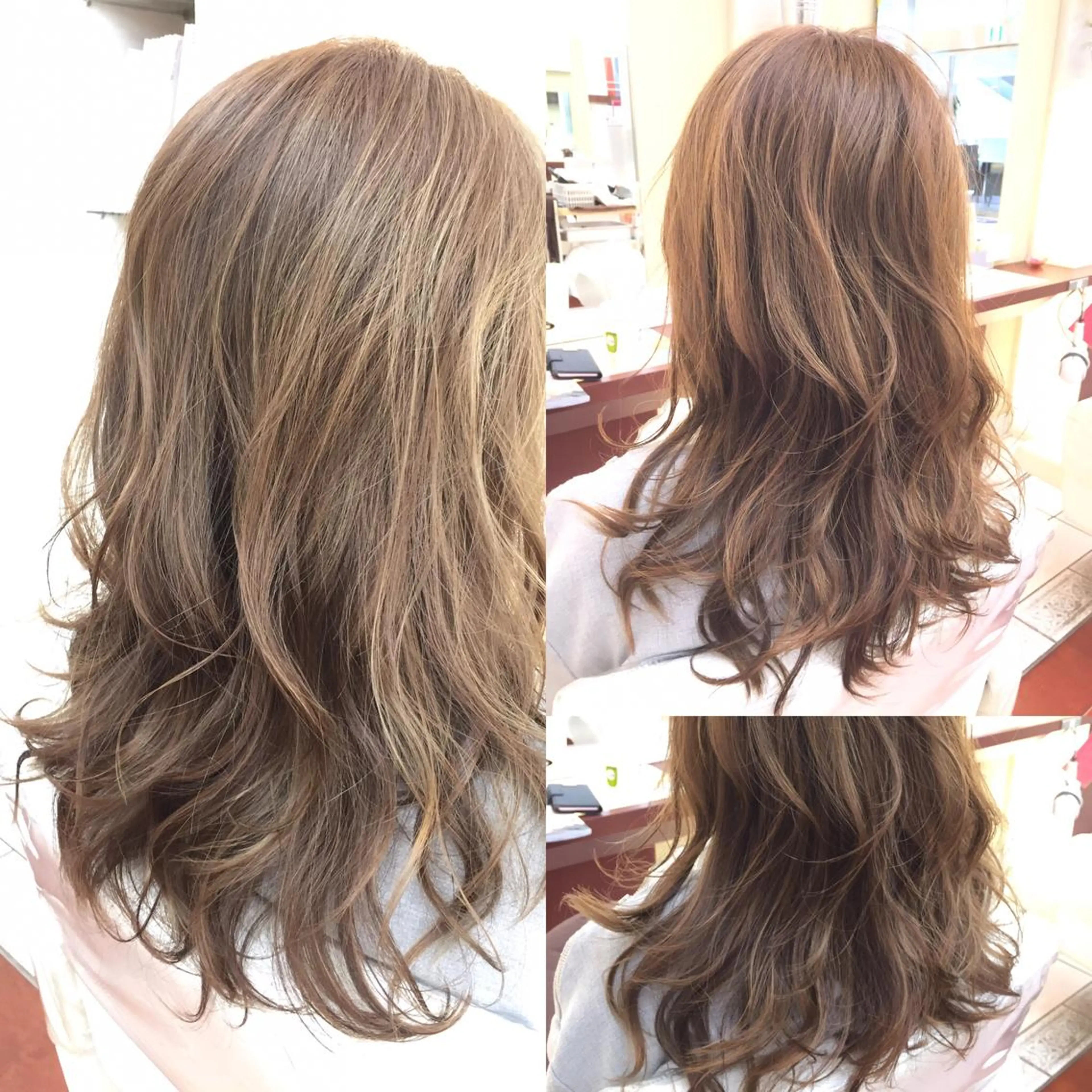 セミロング カラー 【髮質改善特化】 lic吉祥寺のヘアスタイル