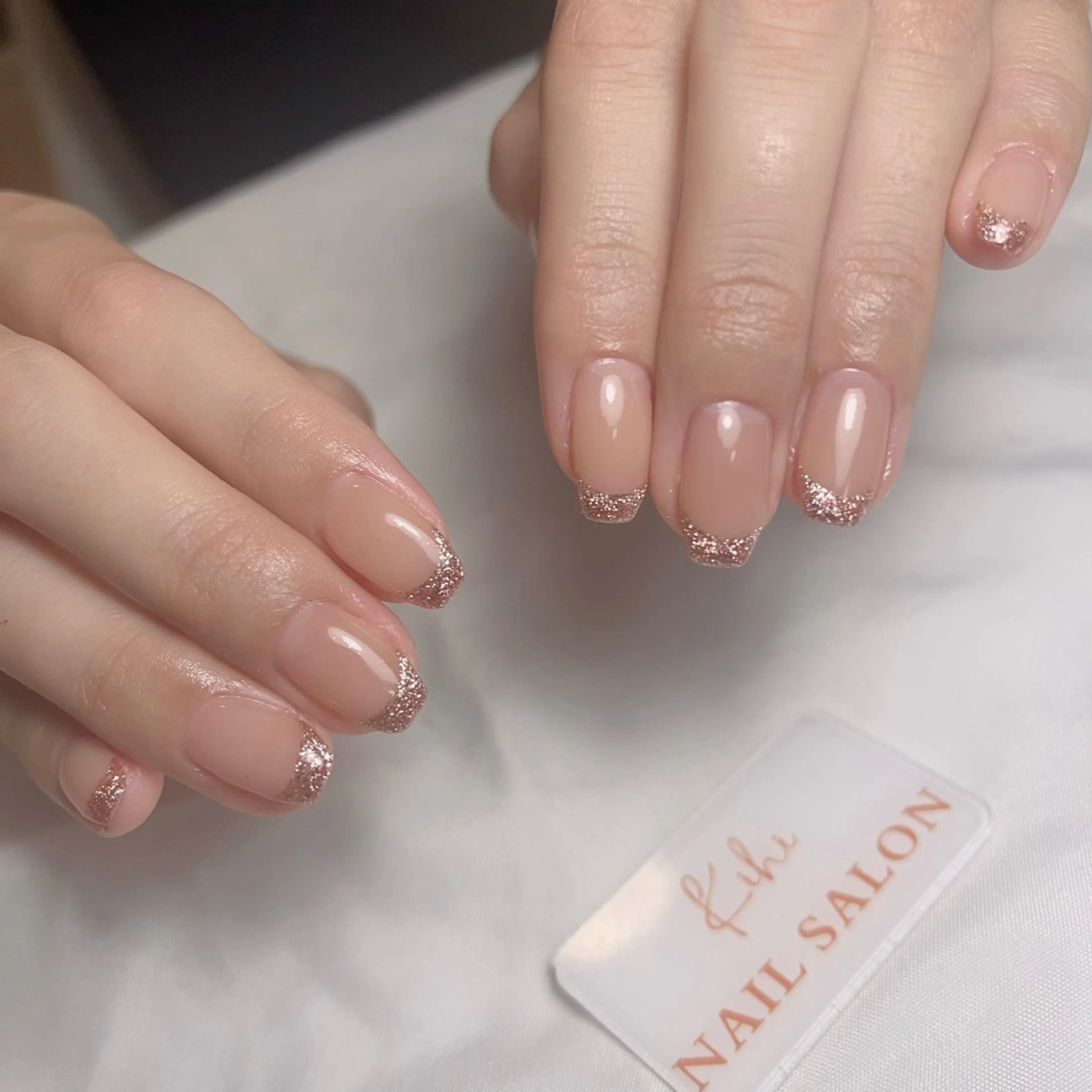 ネイル アートネイル フレンチネイル ジェルネイル グラデーション 韓国ネイル ハンドネイル ハンドケア さくら💮💮 【オフ無料】のネイルデザイン