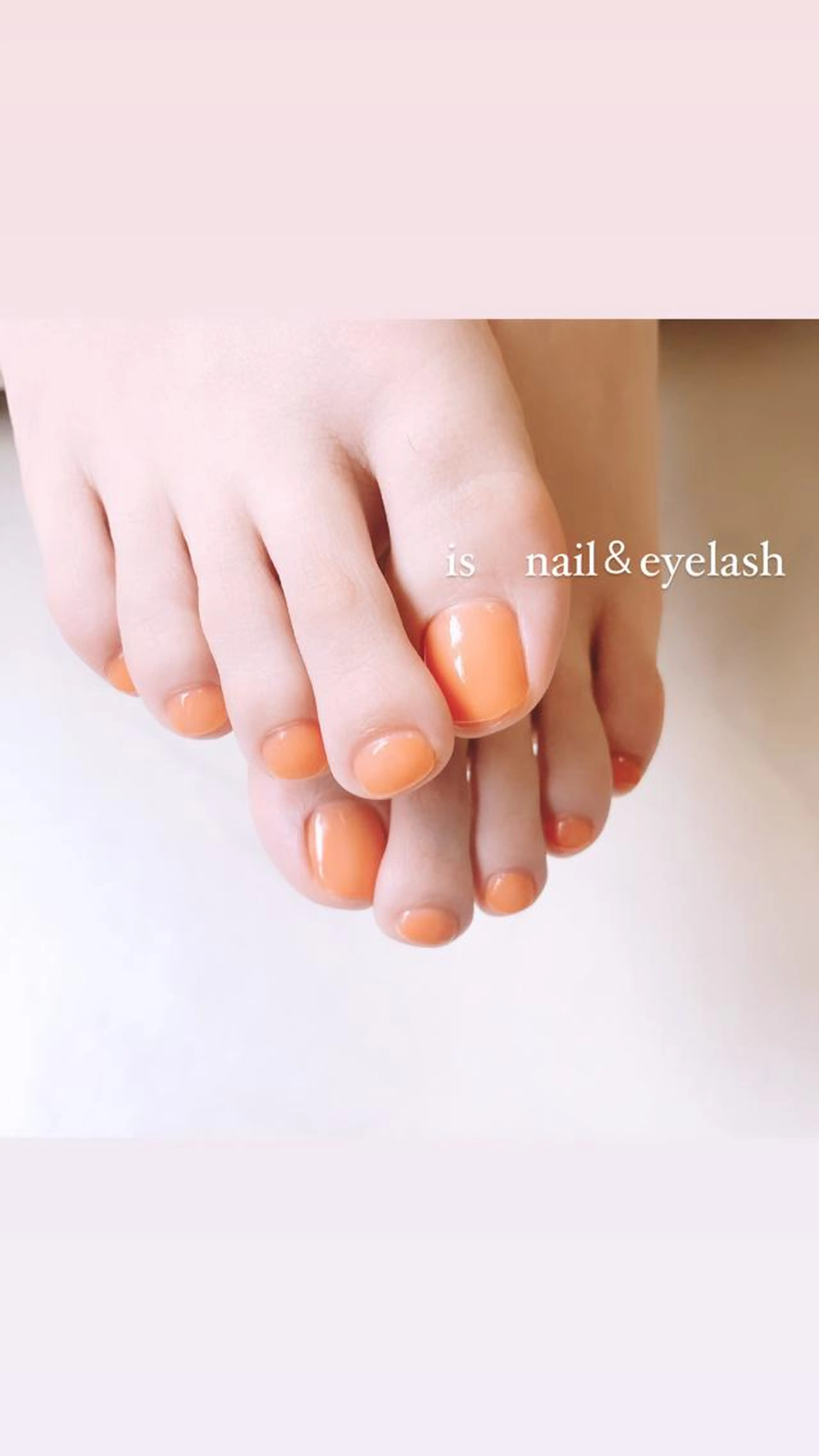 フット🐾ワンカラーorラメグラデーション✨¥5500オフ¥660の写真