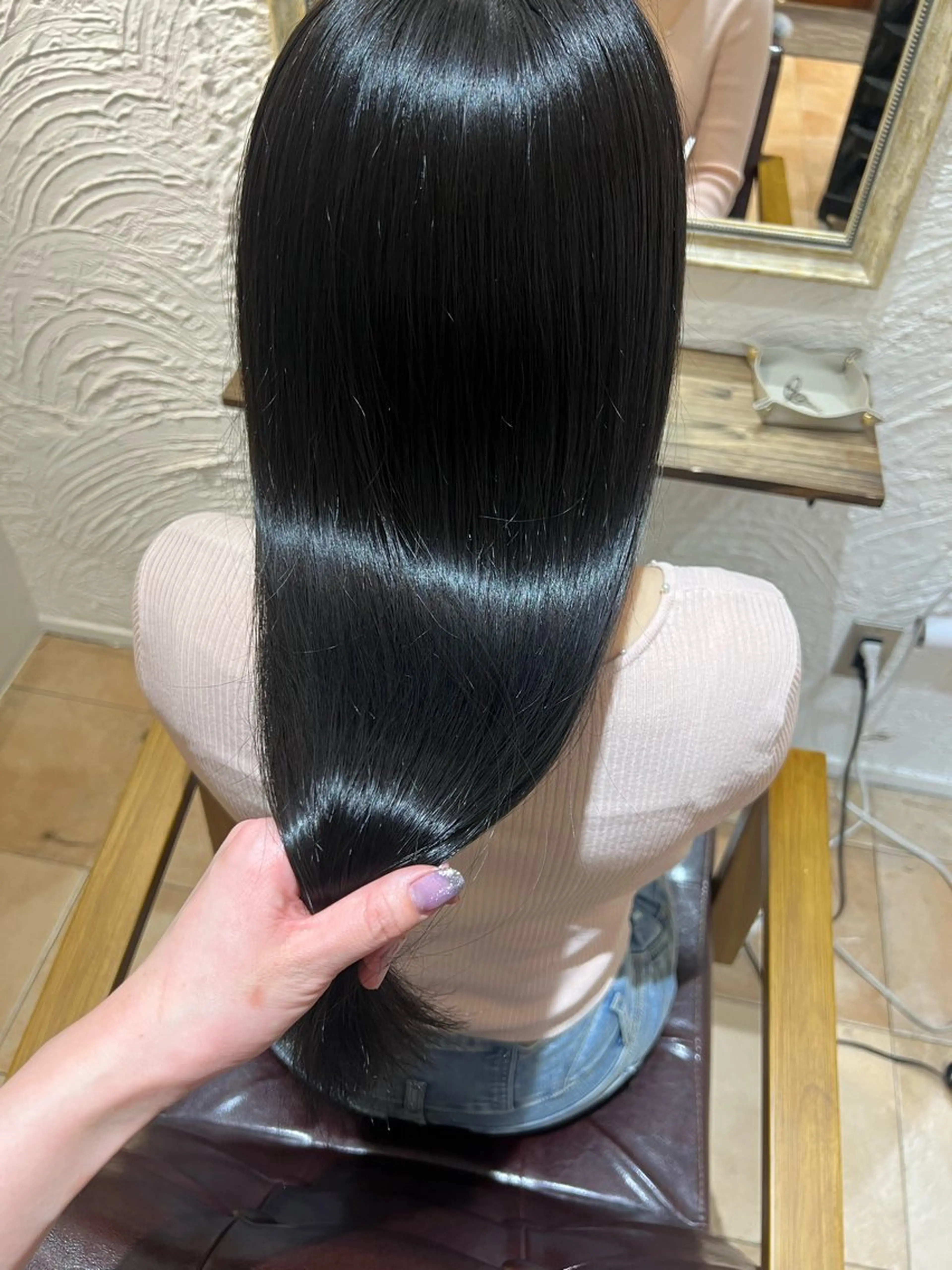 ロング カラー 🥀韓国ヘア🥀 宮津真菜のヘアスタイル