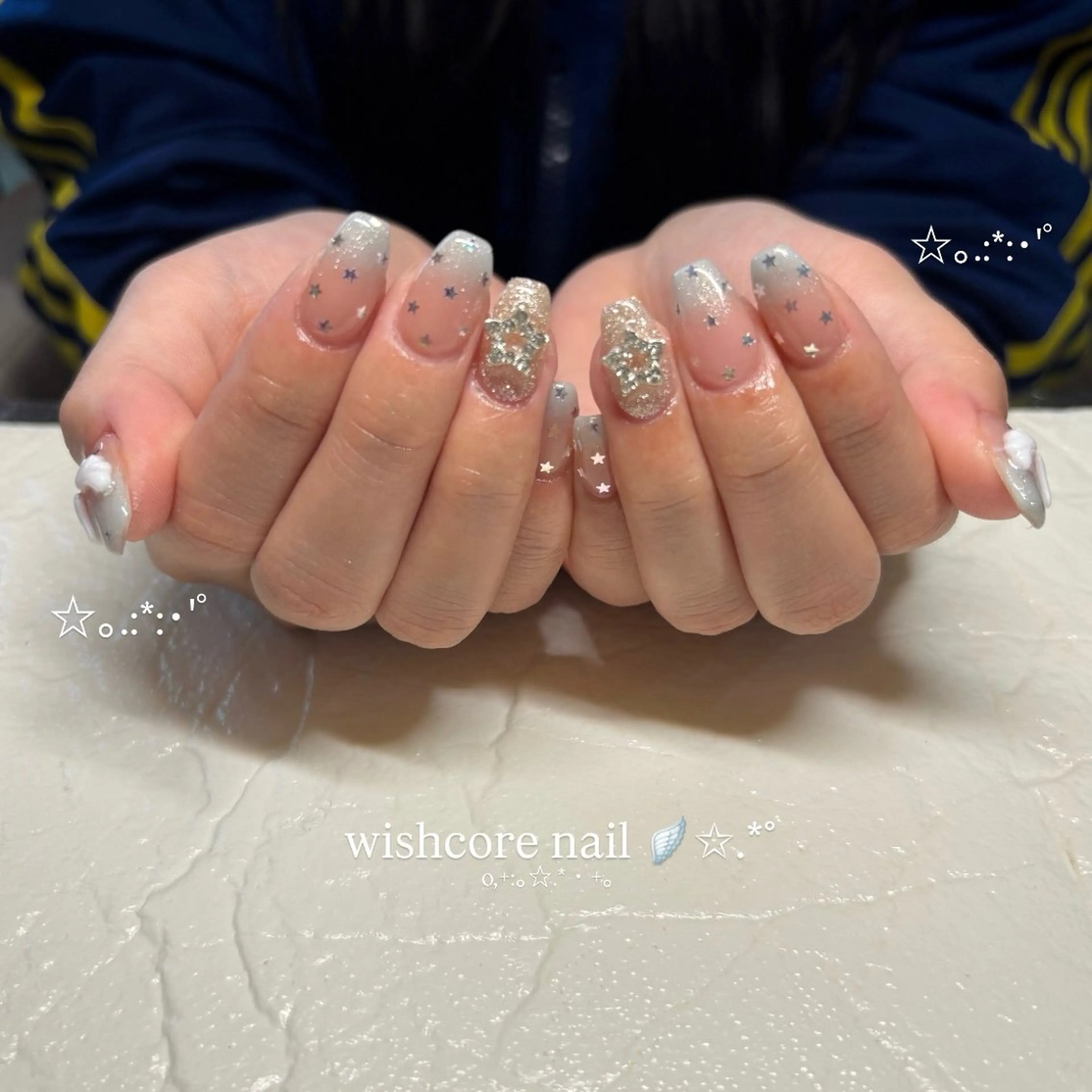 ネイル ハンドネイル Angelique 平形/高崎のネイルデザイン