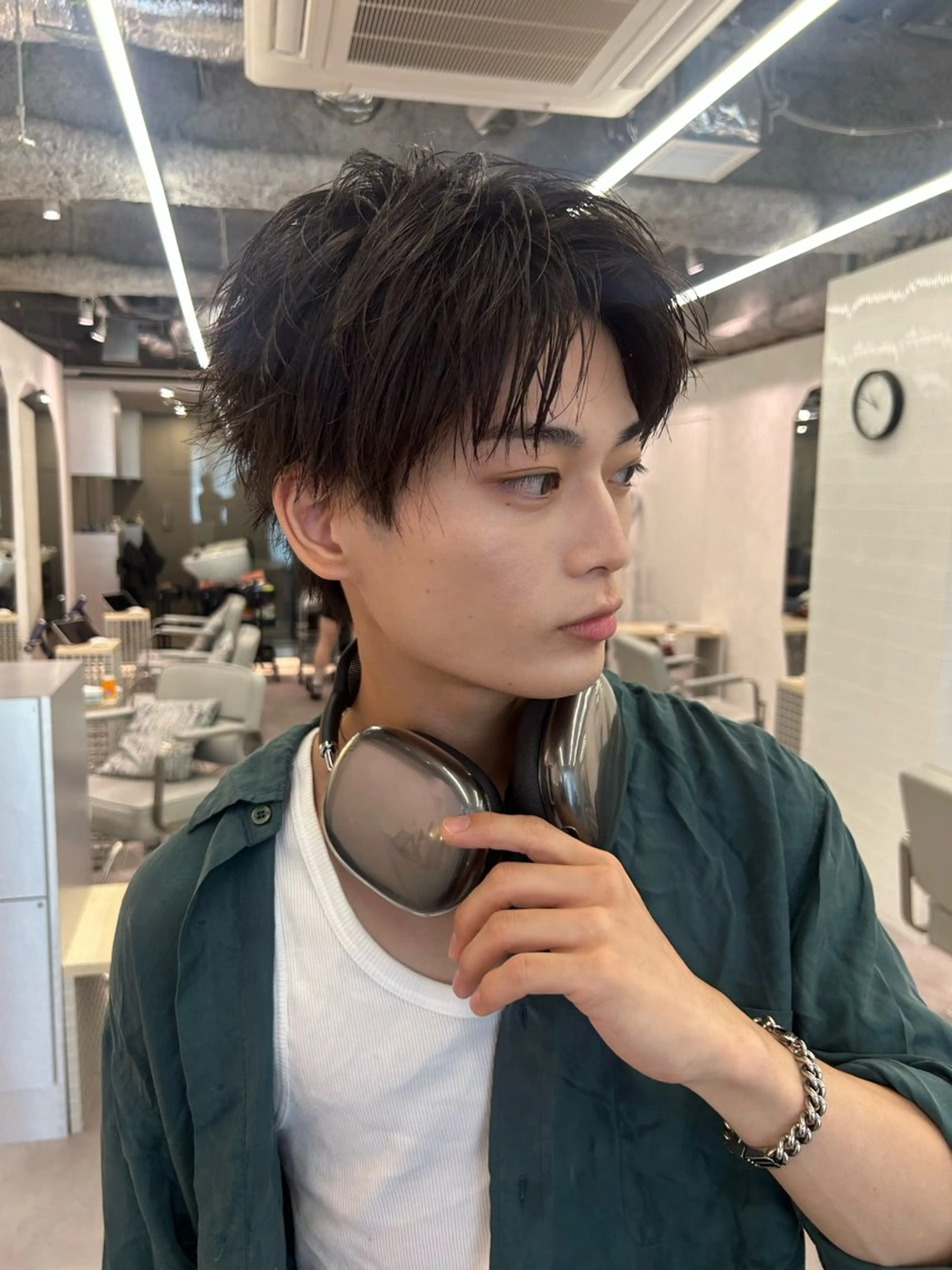 メンズ カット パーマ 横浜メンズ特化 田中リョウのヘアスタイル