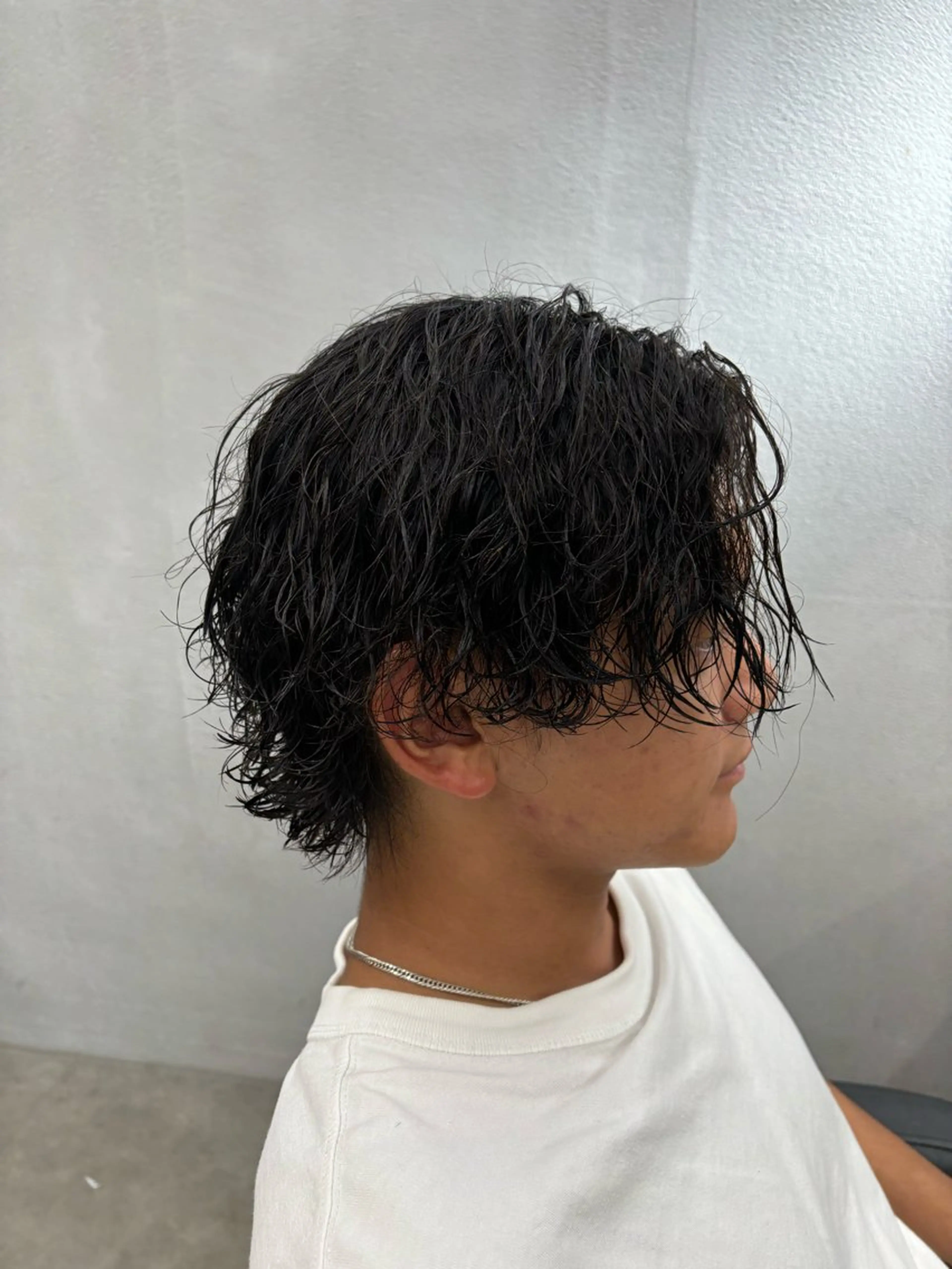 ミディアム パーマ メンズ メンズ支持率NO.1 マサキのヘアスタイル