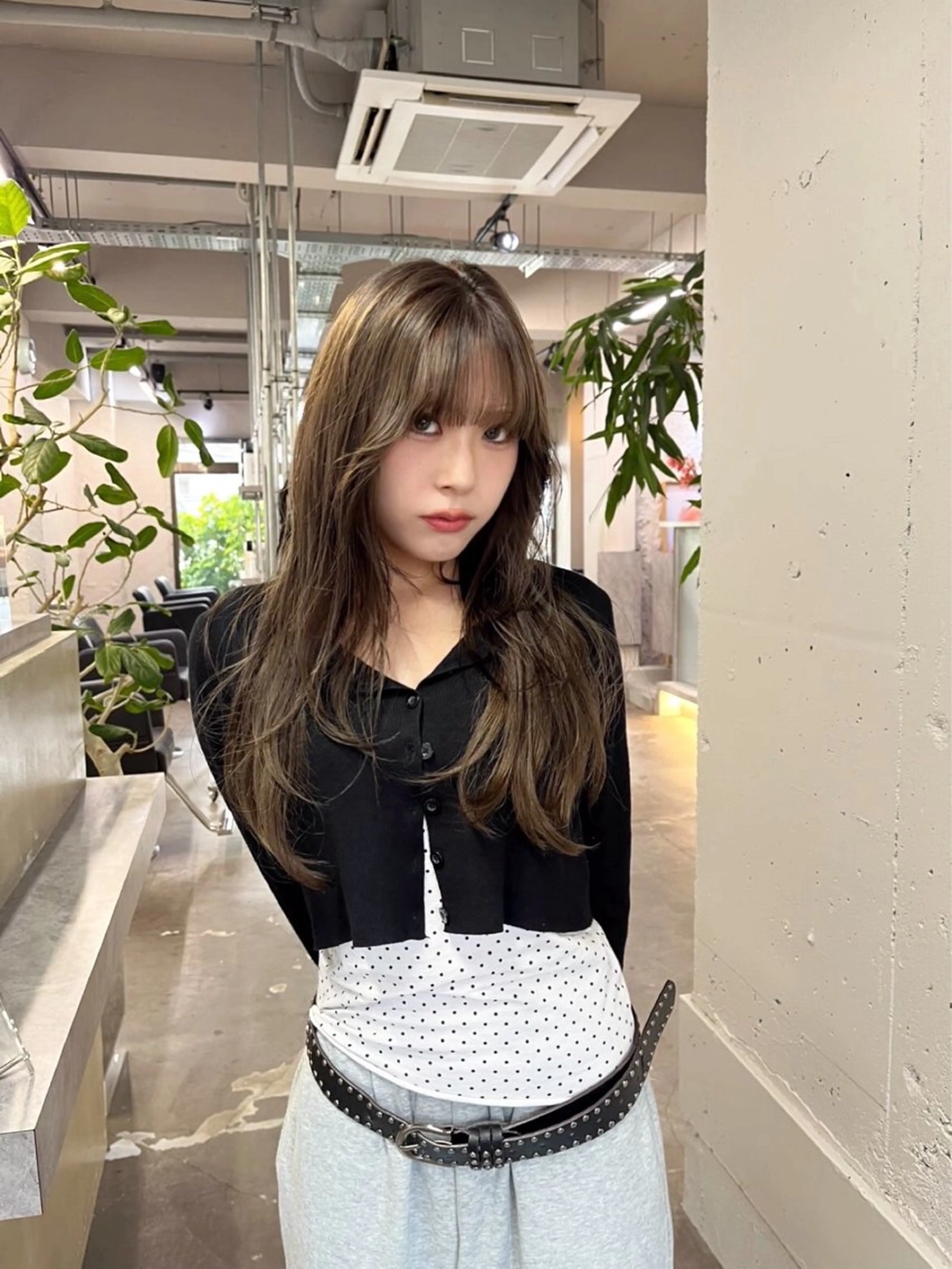 カラー ヘアカラー ハイトーン レイヤー🎀meiのヘアスタイル