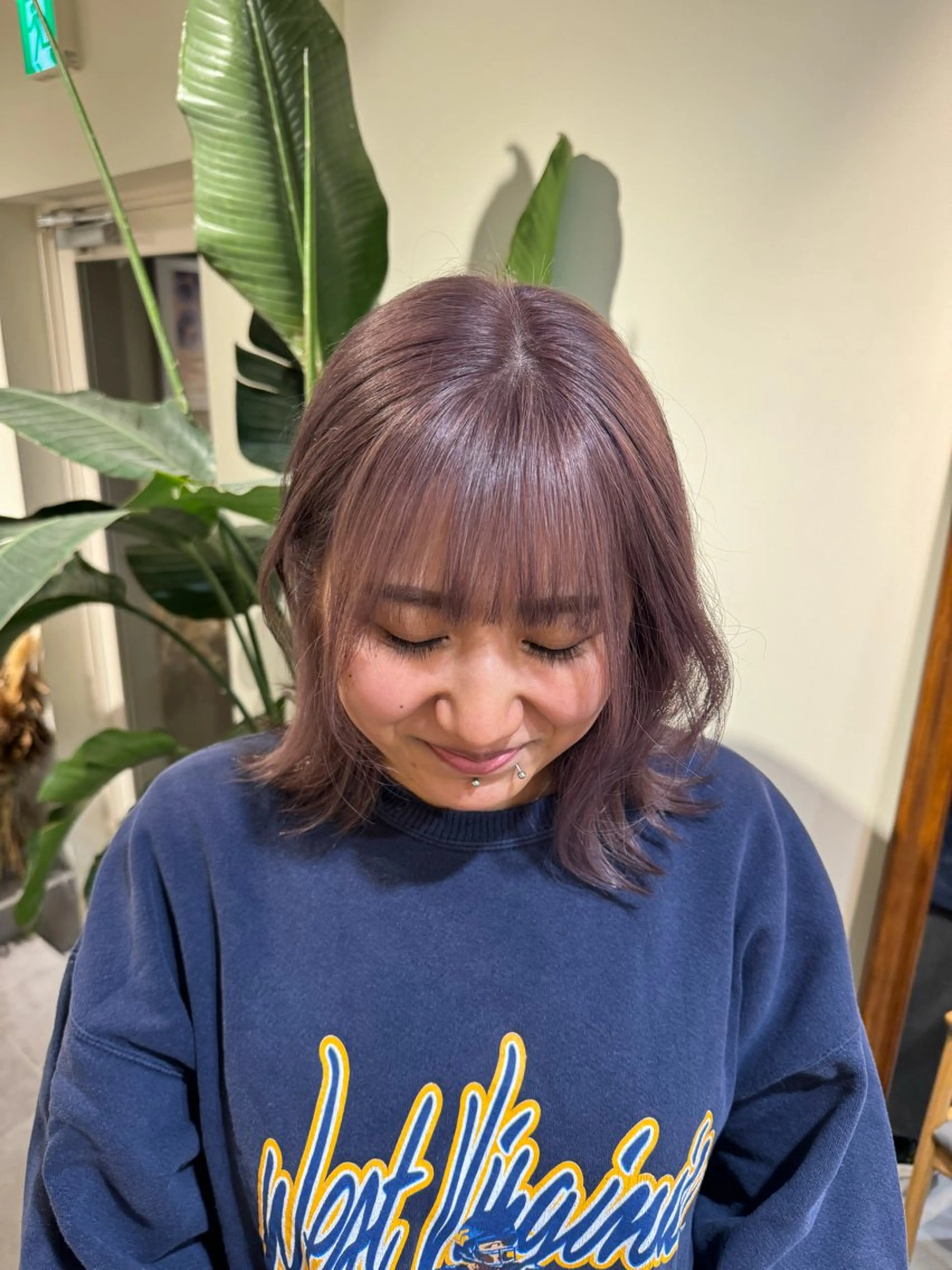 ミディアム カラー ayaka♡ 柔らかカラーのヘアスタイル