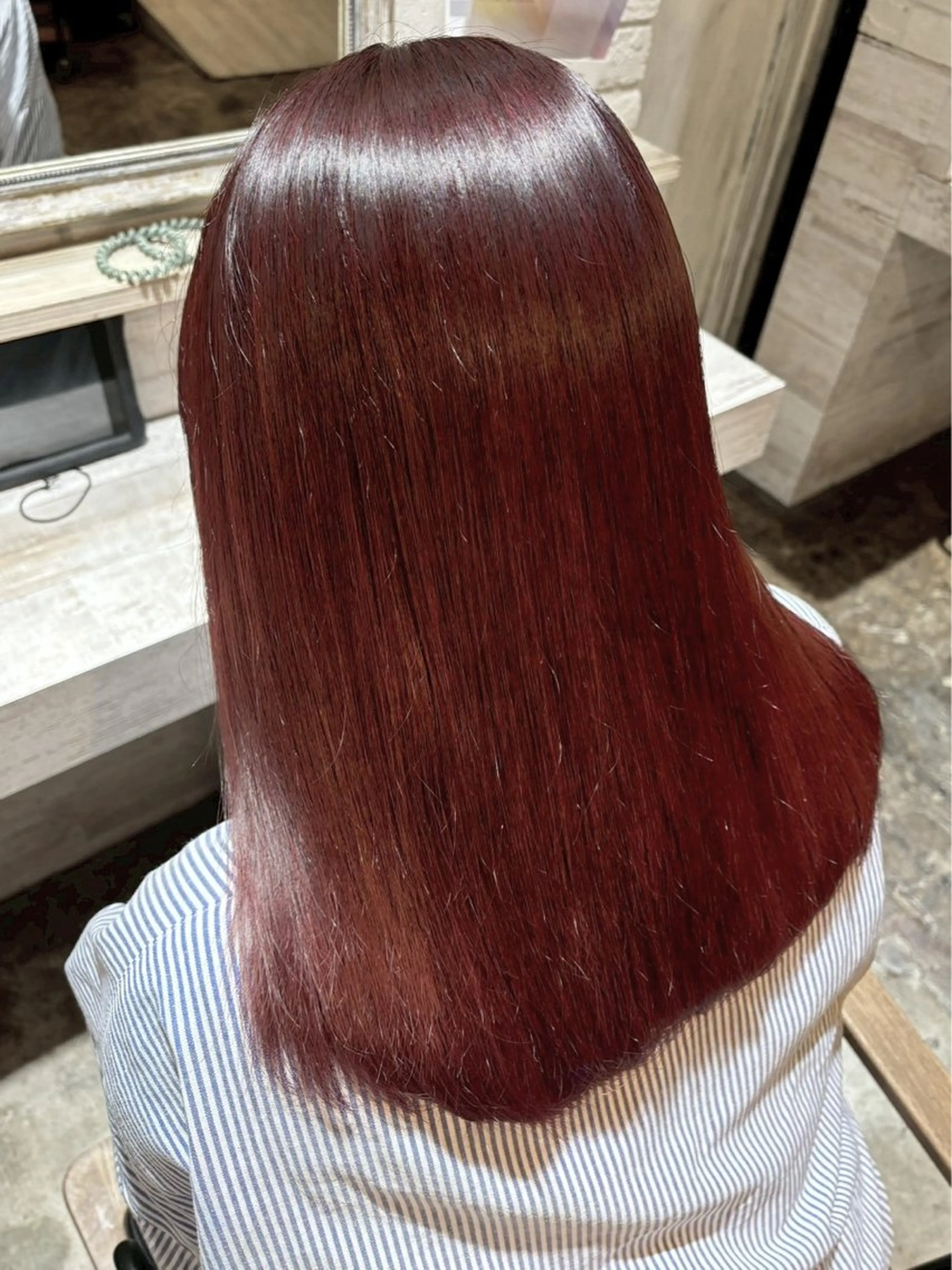 ロング カラー ハイトーン/韓国風/ 艶髪/吉祥寺のヘアスタイル