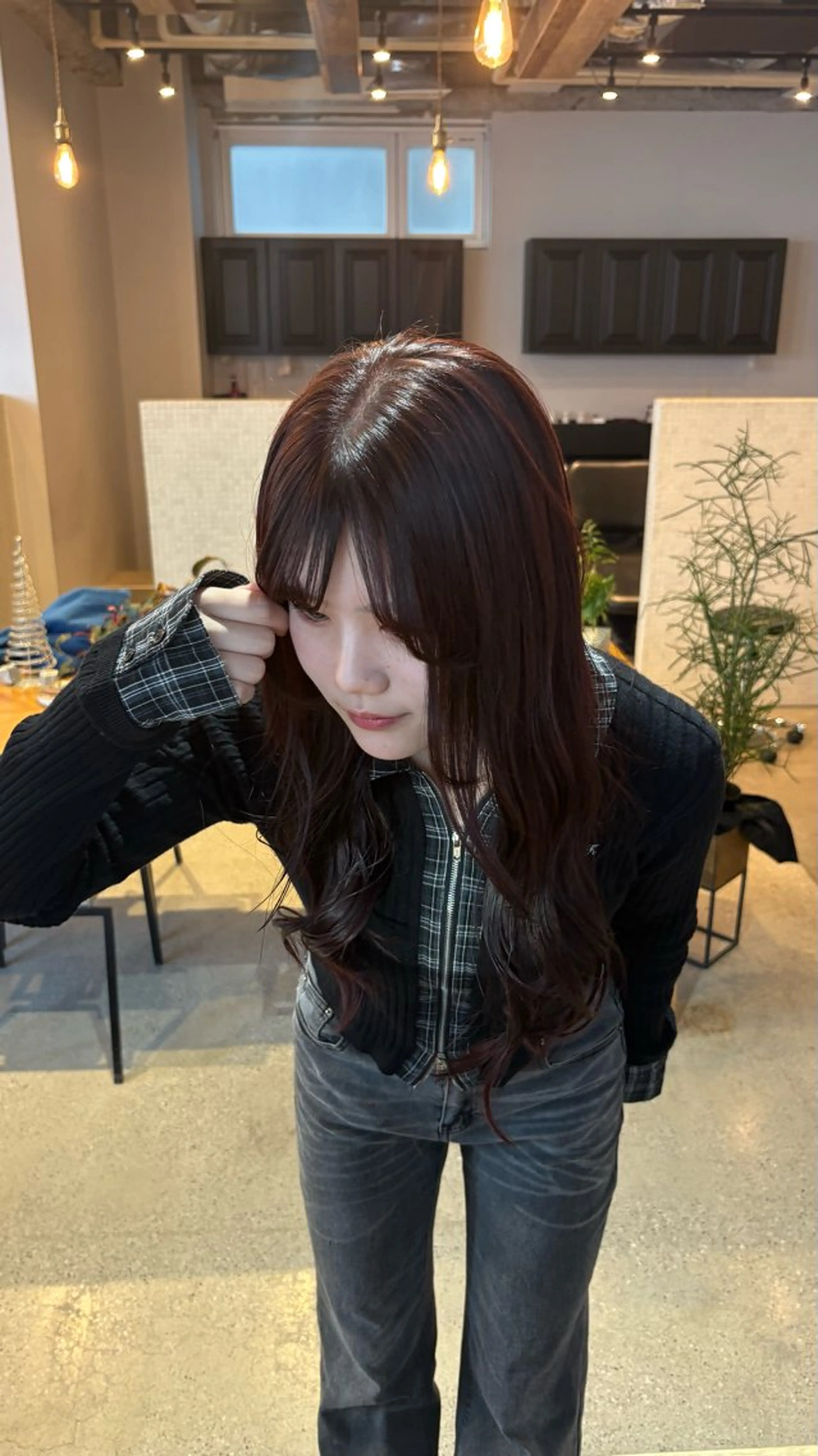 ロング カラー December/ jingumae所属・はらだ みはるのヘアスタイル