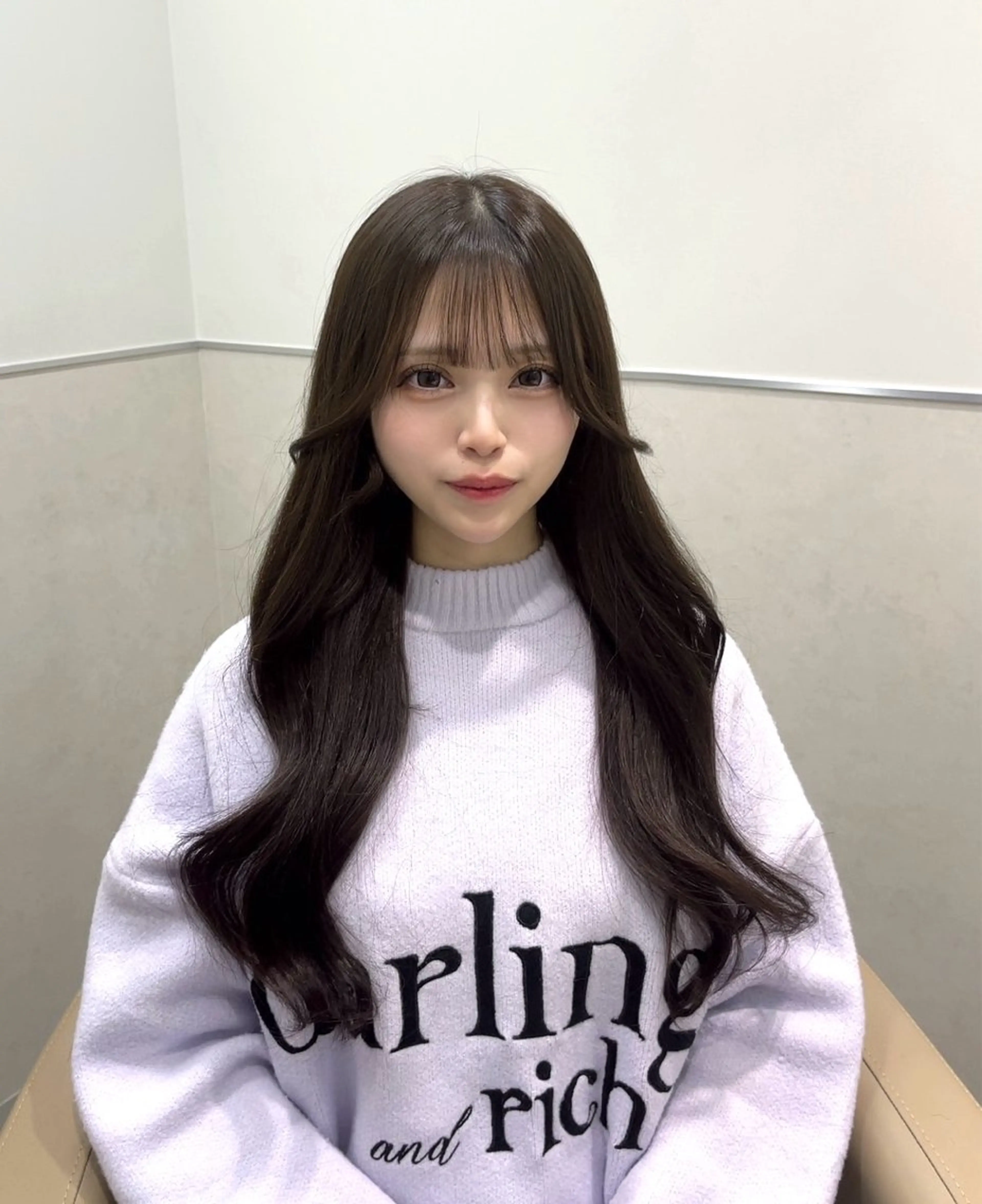 ロング カラー 韓国ヘア/エクステ/ Maiのヘアスタイル