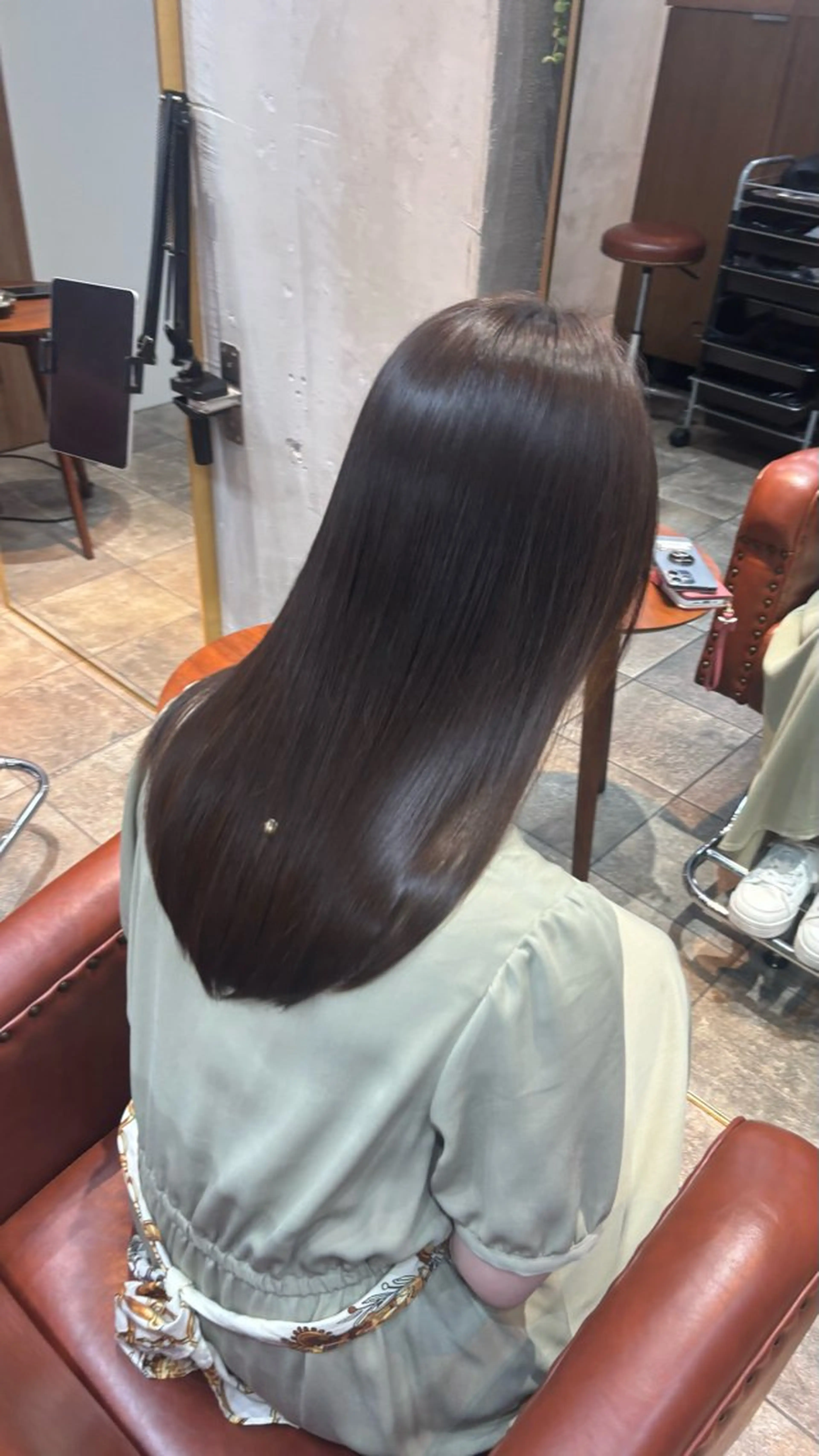 ロング 髪質改善 SHEER.Ginza所属・♡髪質改善ストレート 清水歩美♡のヘアスタイル