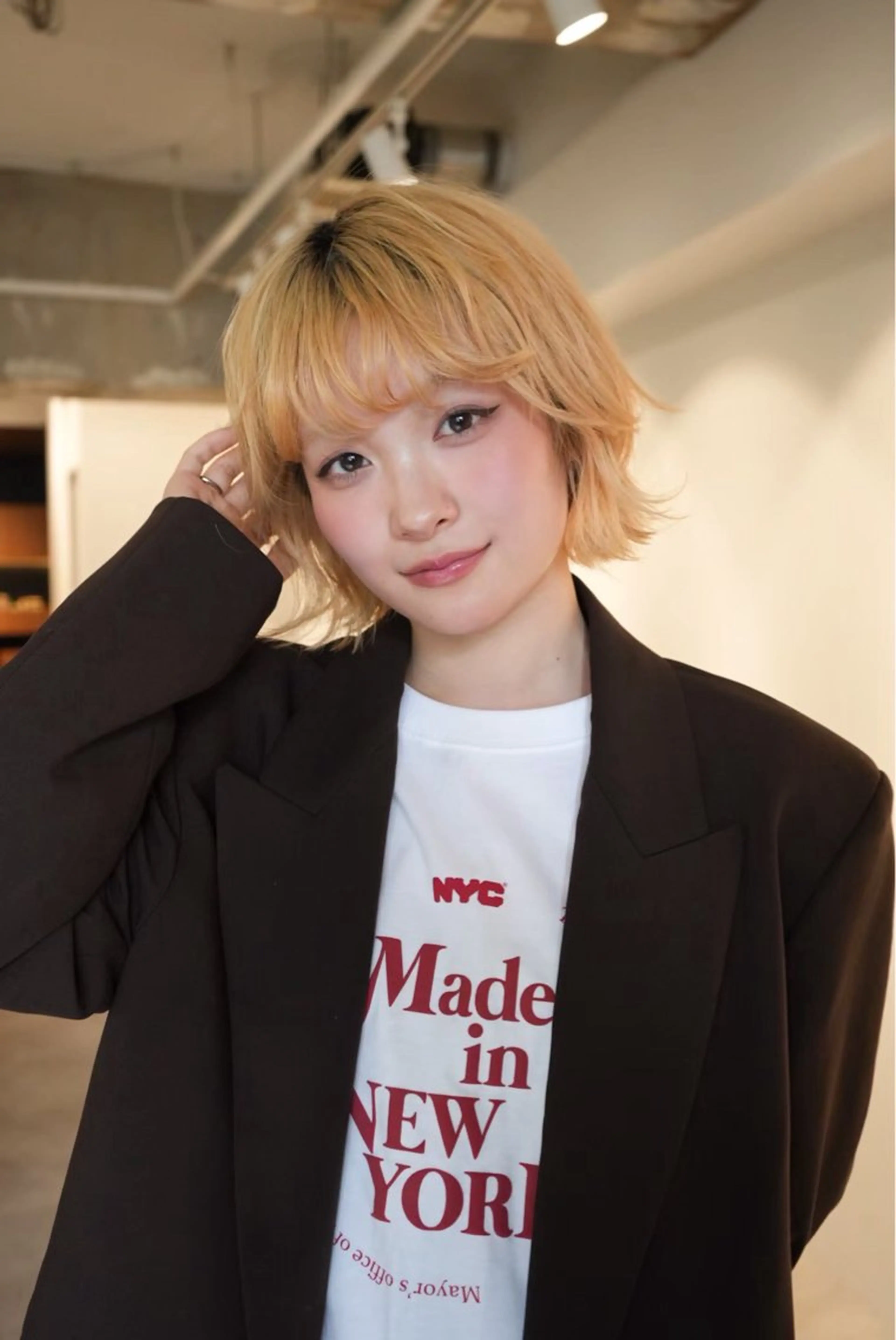 ショート 草野ゆずき⌇縮毛矯正 ⌇レイヤー⌇ボブ🕊のヘアスタイル