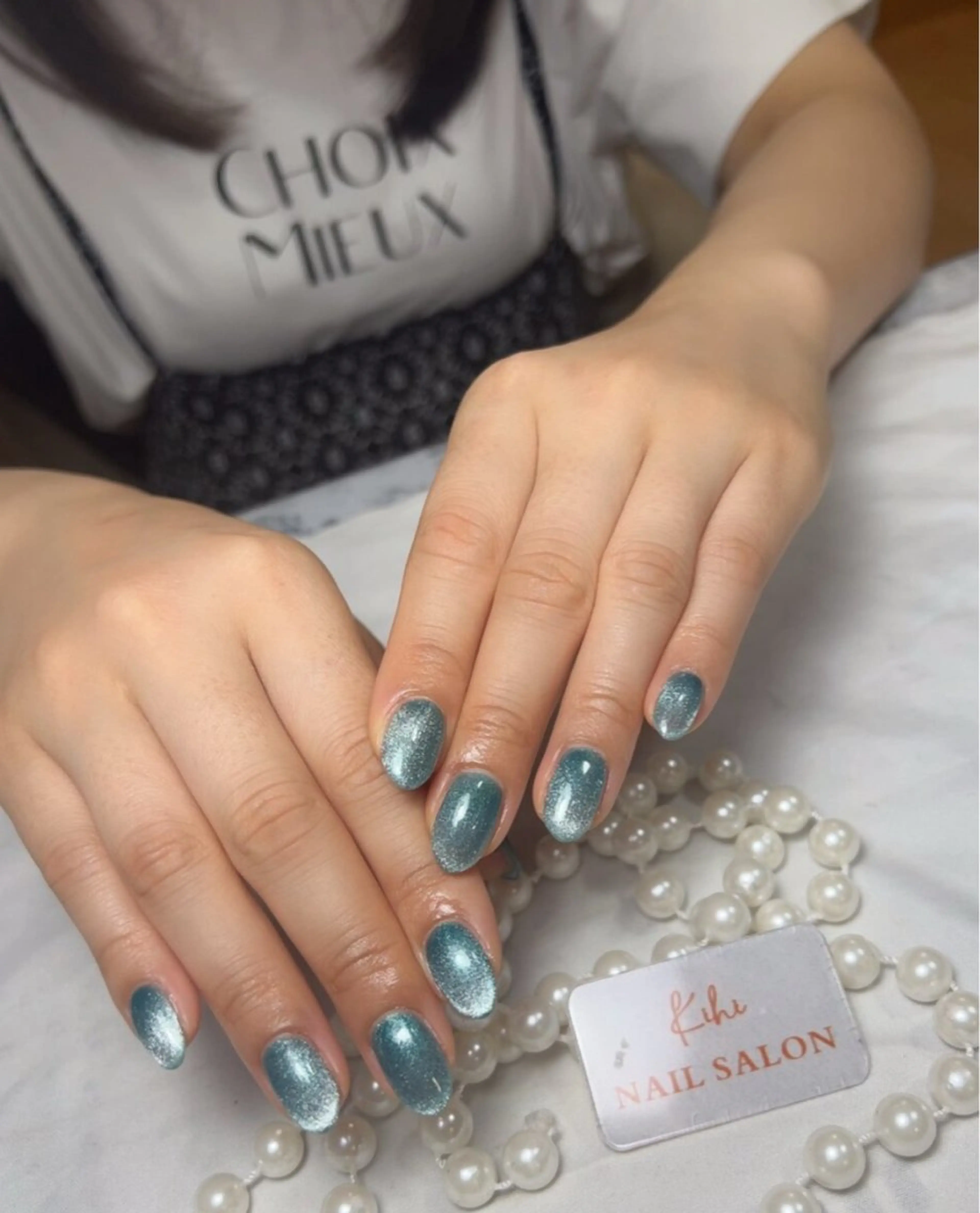 ネイル アートネイル フレンチネイル ジェルネイル グラデーション 韓国ネイル 村中 ハナのネイルデザイン