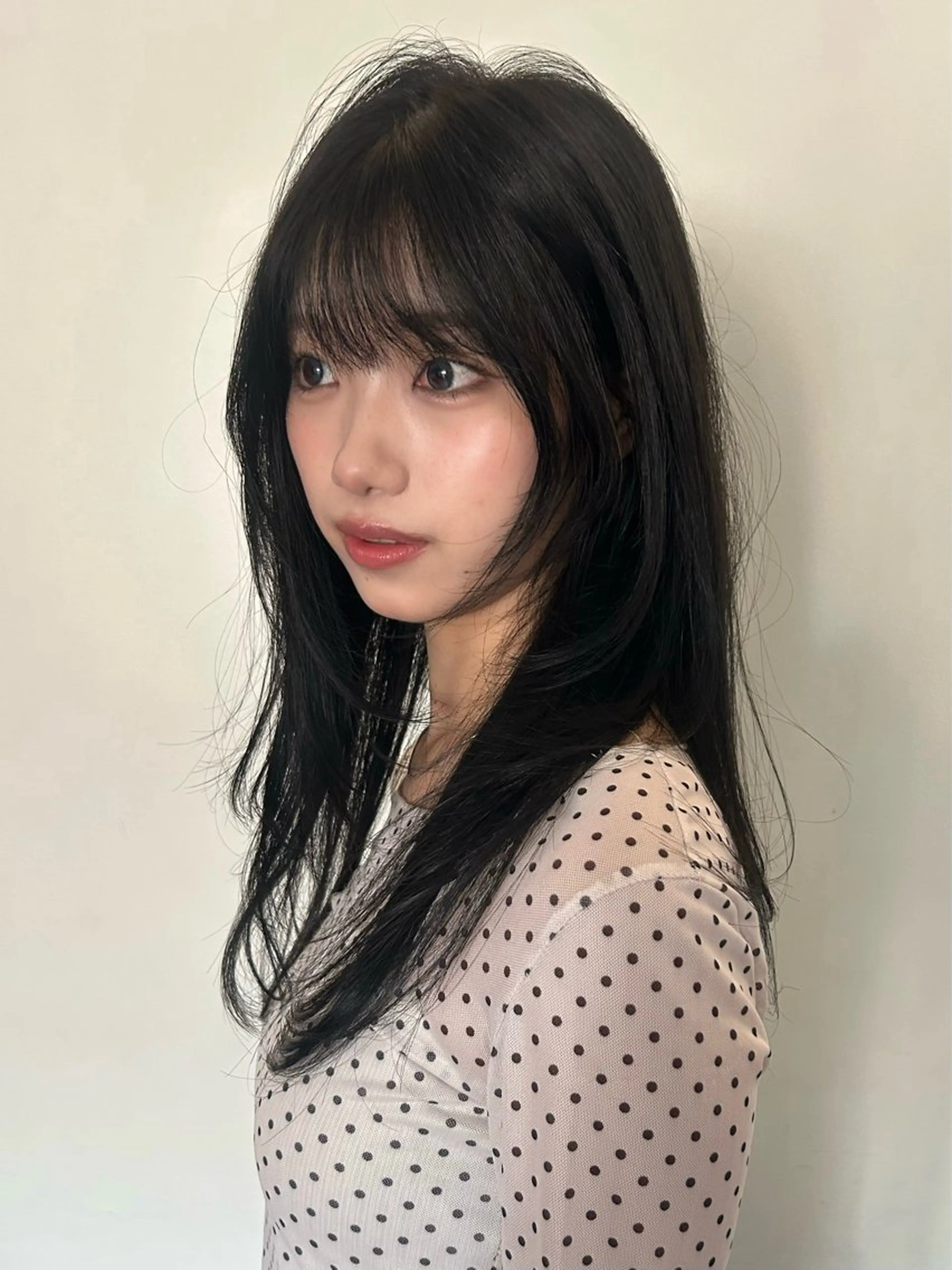 ロング カット 韓国レイヤー/ ボブ/ EMIRIのヘアスタイル