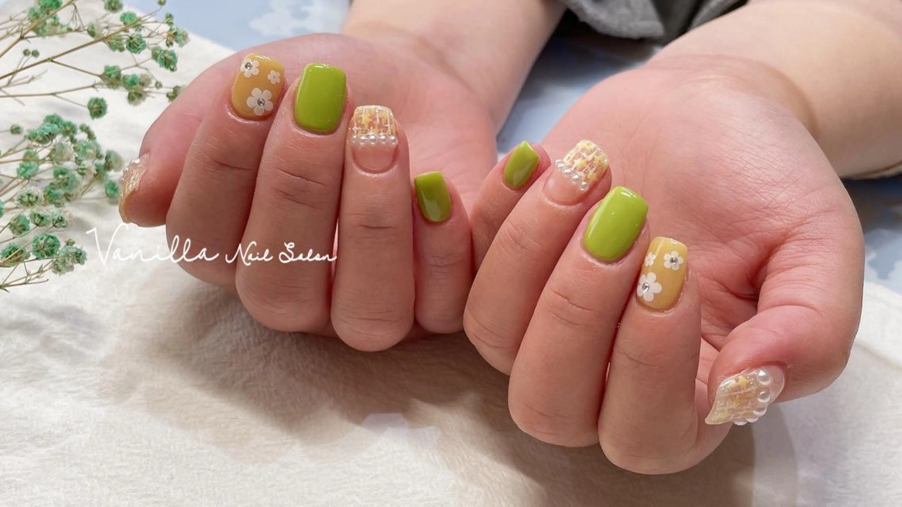 ネイル ハンドネイル Vanilla ネイルサロン 西川口のネイルデザイン