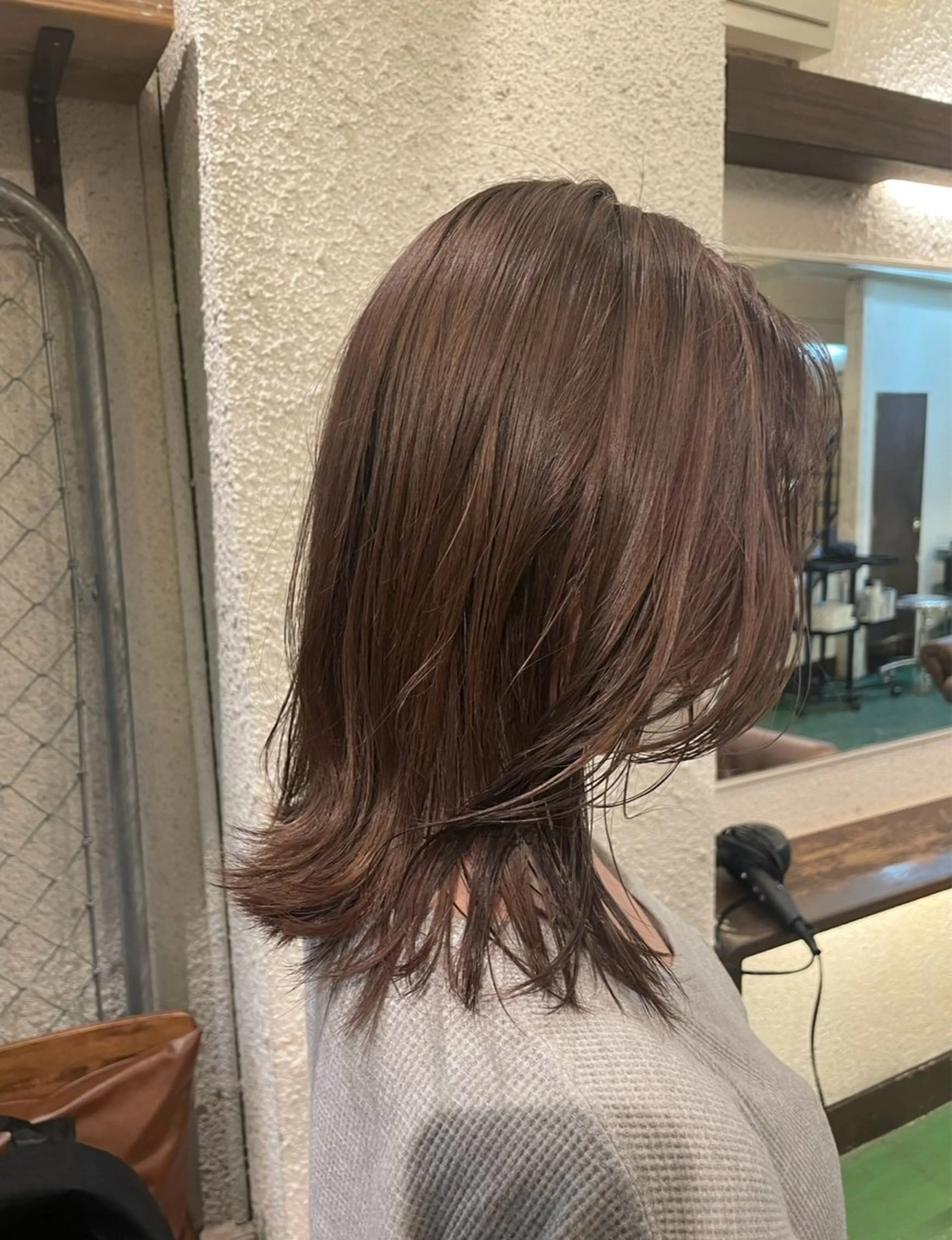 ミディアム カラー カット ヘアカラー トリートメント SALOWIN下北沢所属・hazuki 🌝のヘアスタイル