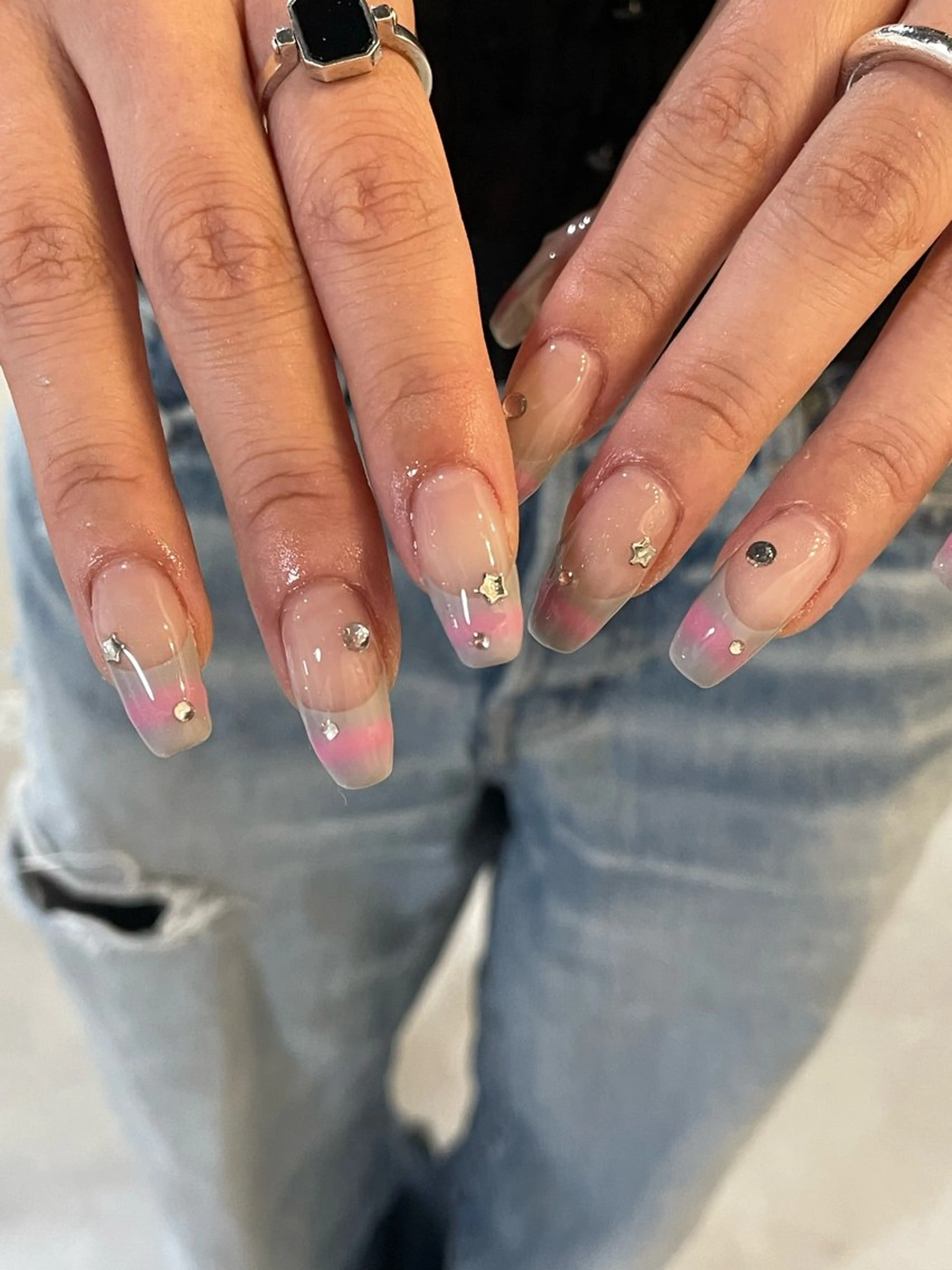 ロング ハンドネイル LBnail.sae /おえかきネイルのネイルデザイン
