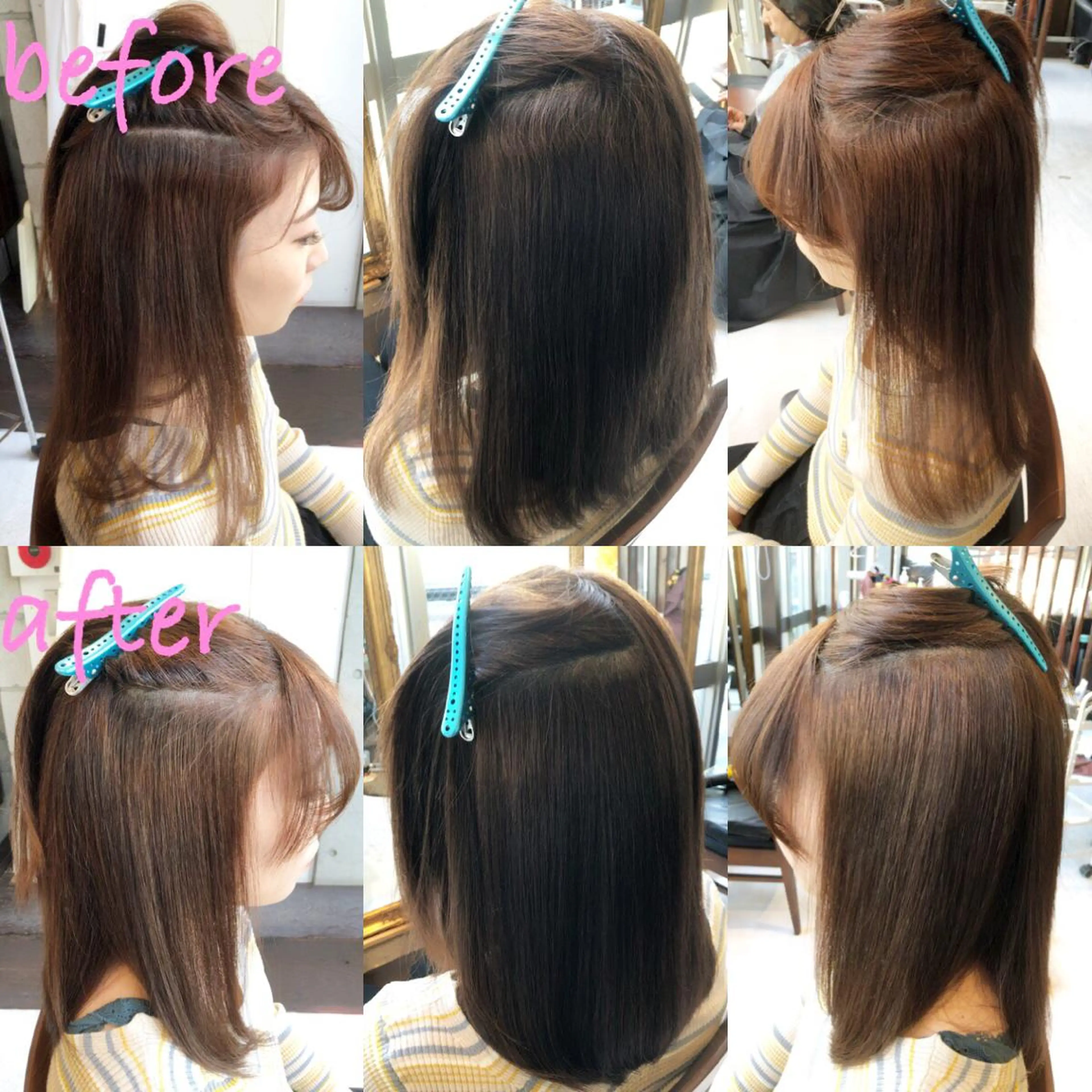 ロング パーマ ストレートパーマ ブリーチ縮毛矯正/ デサキ ショウヘイのヘアスタイル