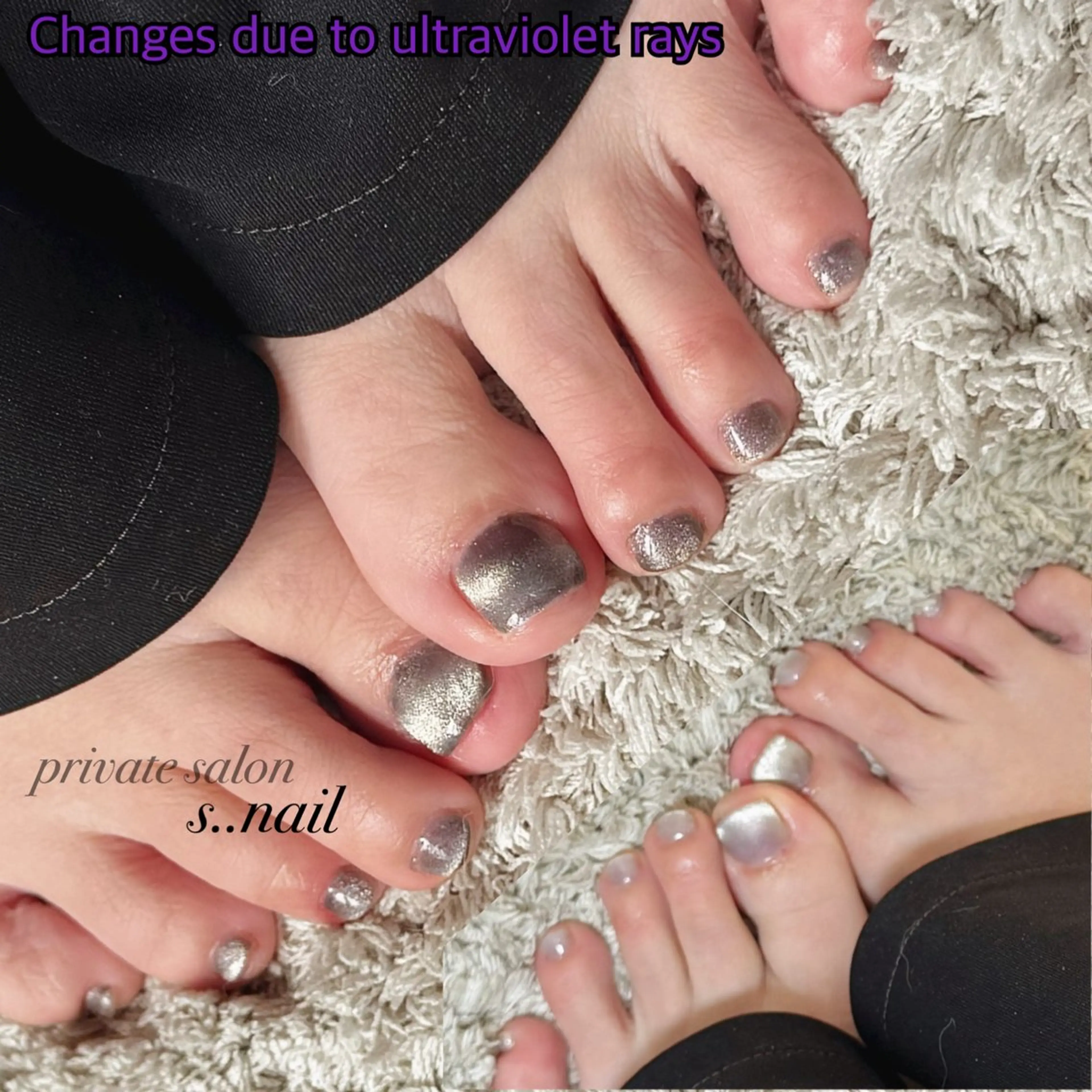 ネイル ジェルネイル マグネットネイル ハンドネイル フットネイル s..nail / MORITAのネイルデザイン