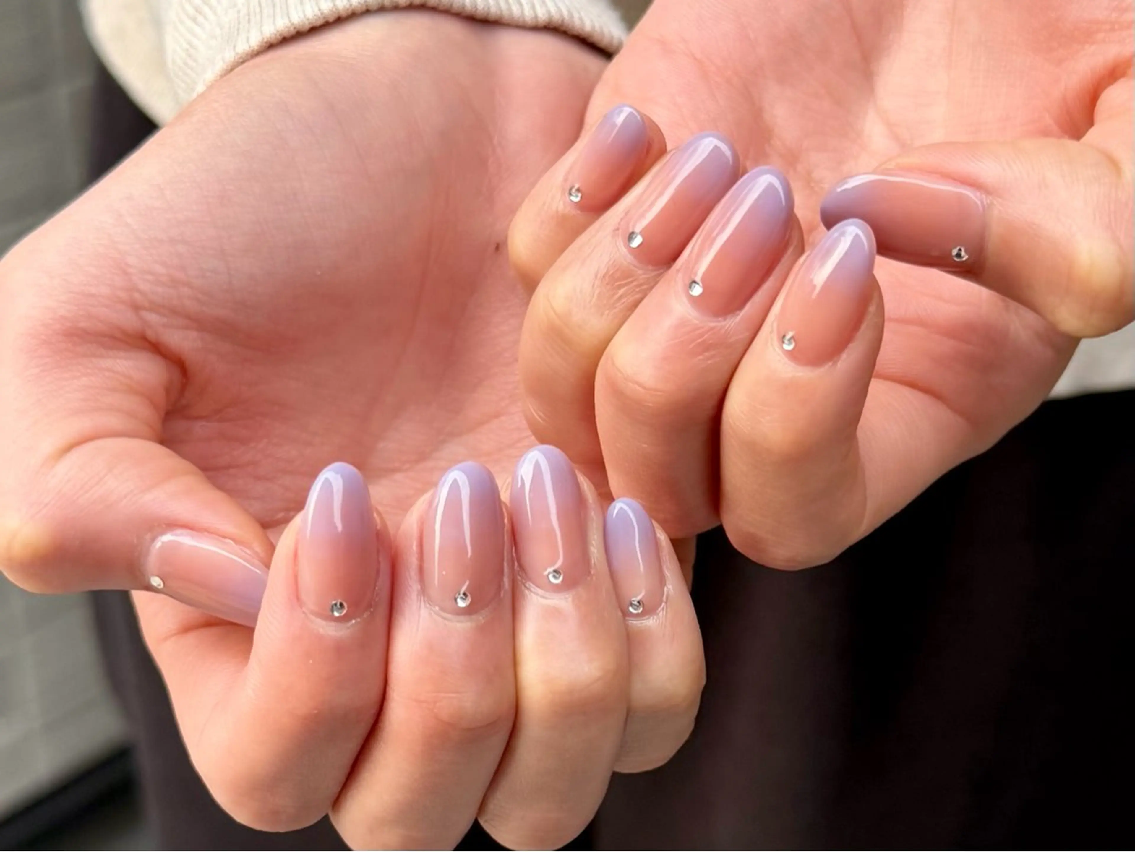 ネイル グラデーション ハンドネイル HazeGrass NAILのネイルデザイン