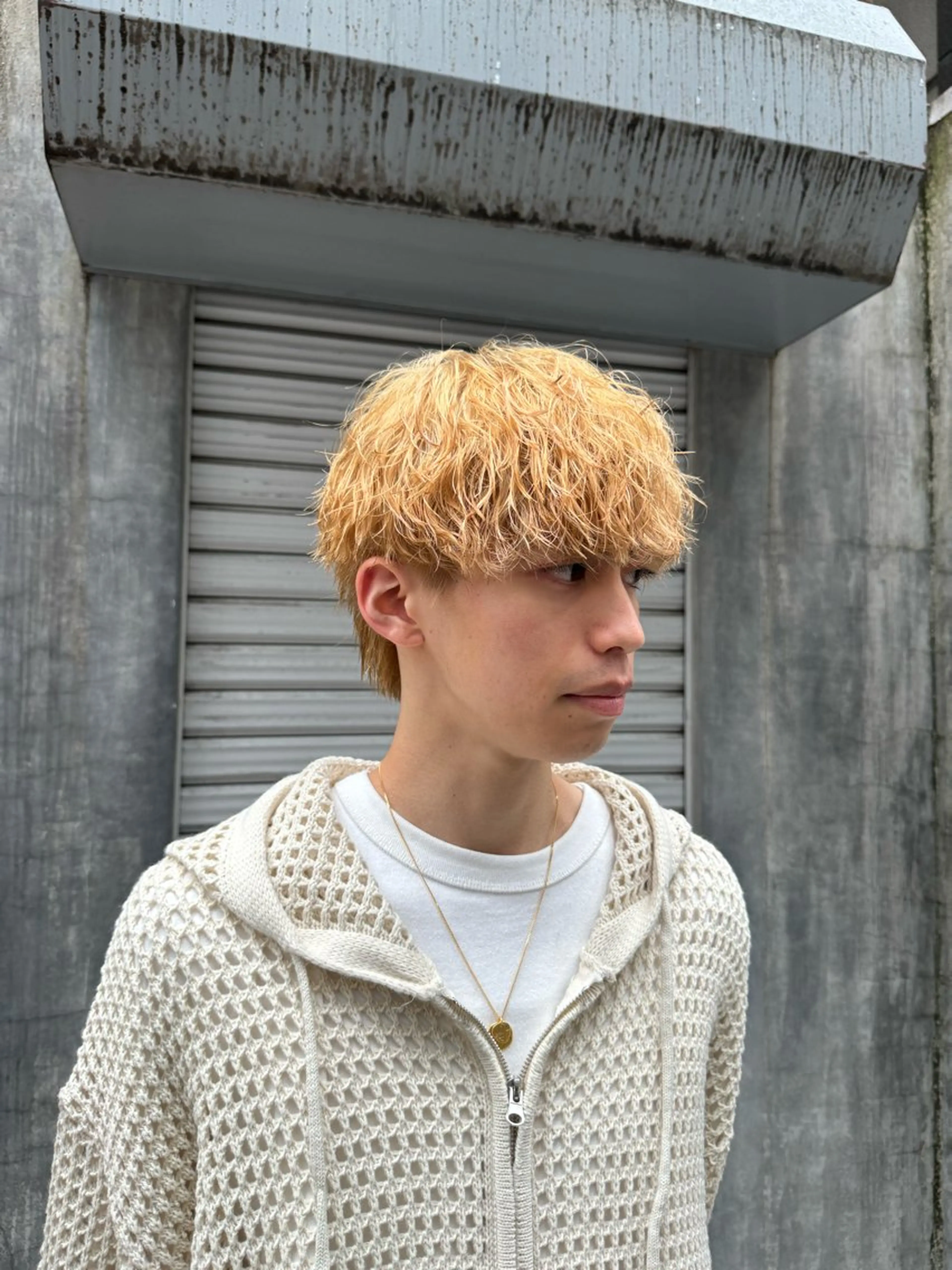 ショート パーマ メンズ fifth JINGUMAE所属・波巻きスパイラルパー マ/シャドウパーマ駿のヘアスタイル