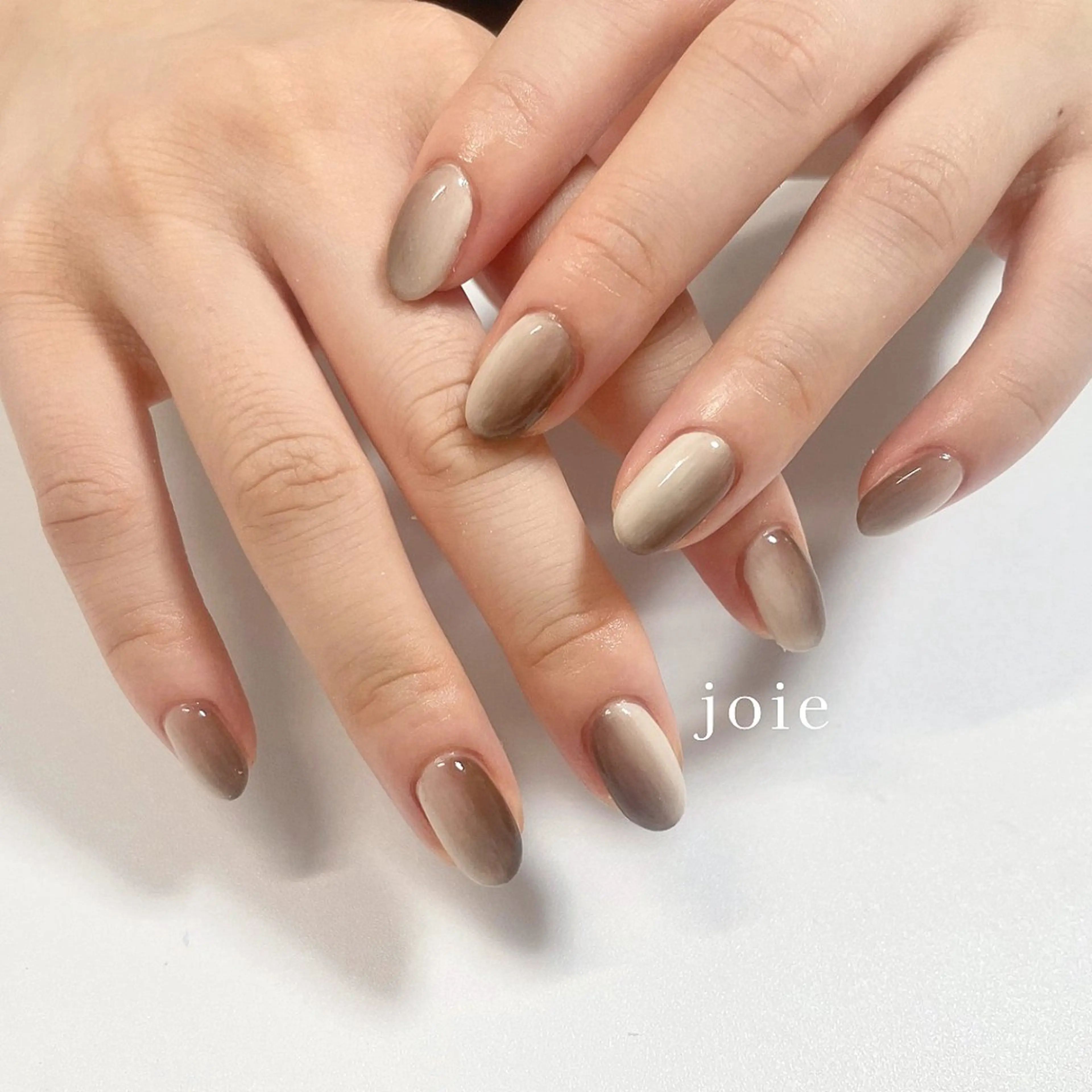 ネイル グラデーション キラキラネイル ニュアンスネイル オフィスネイル パステルネイル Nailist Mikuのネイルデザイン