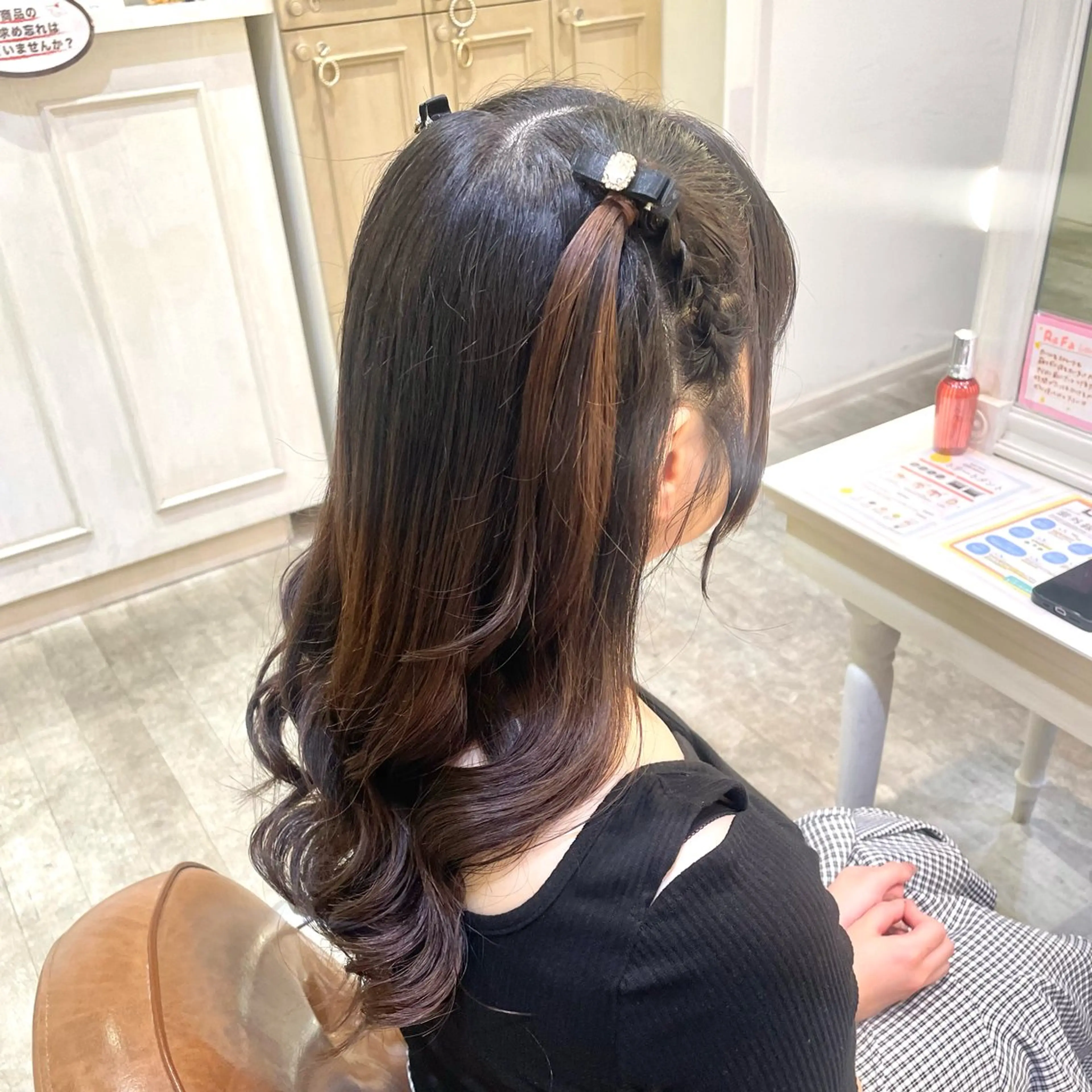 ヘアアレンジ ハイトーンカラー/ 長さだし🐇きょうかのヘアスタイル