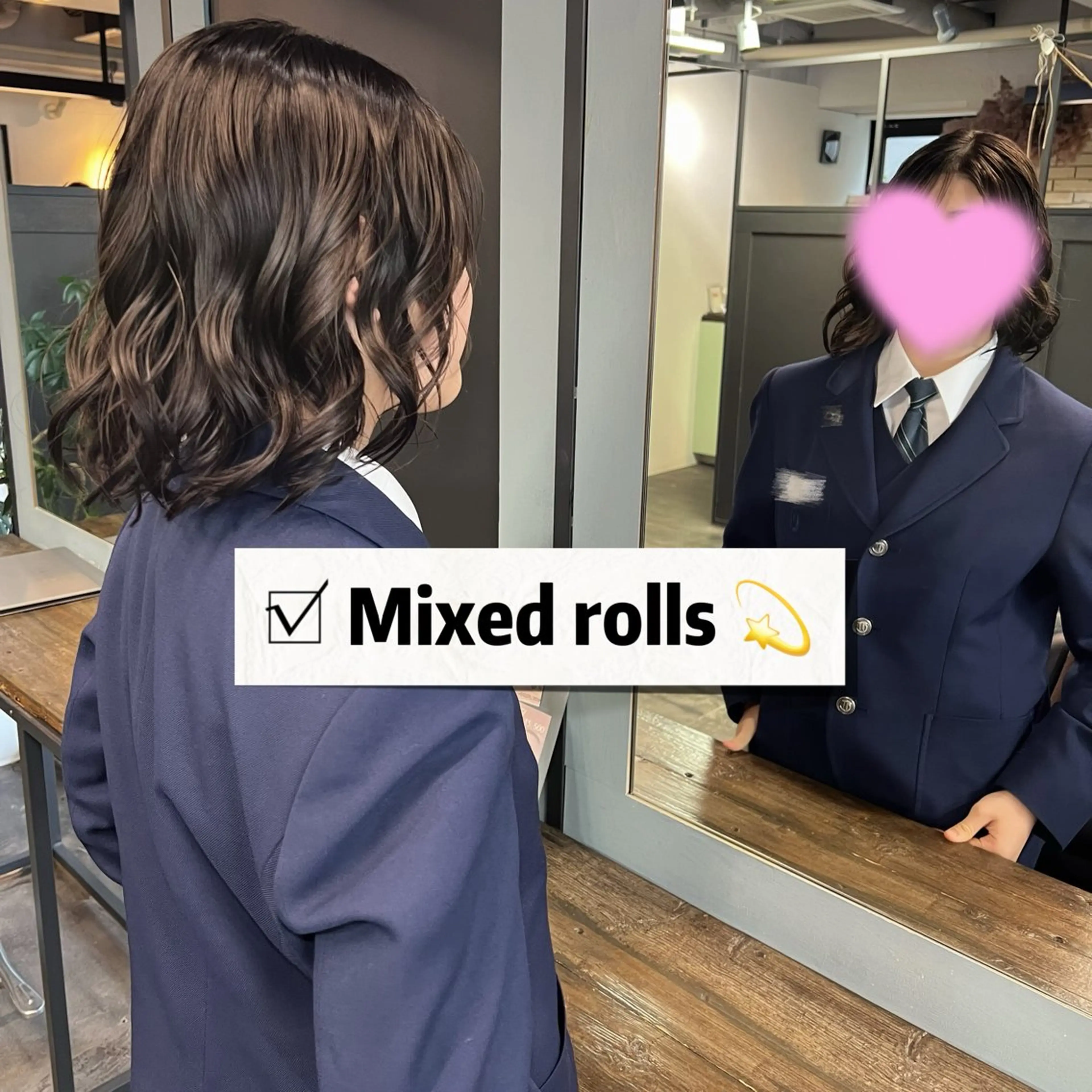 ミディアム カット 💘 艶モテ/丁寧 カット💘rina.のヘアスタイル