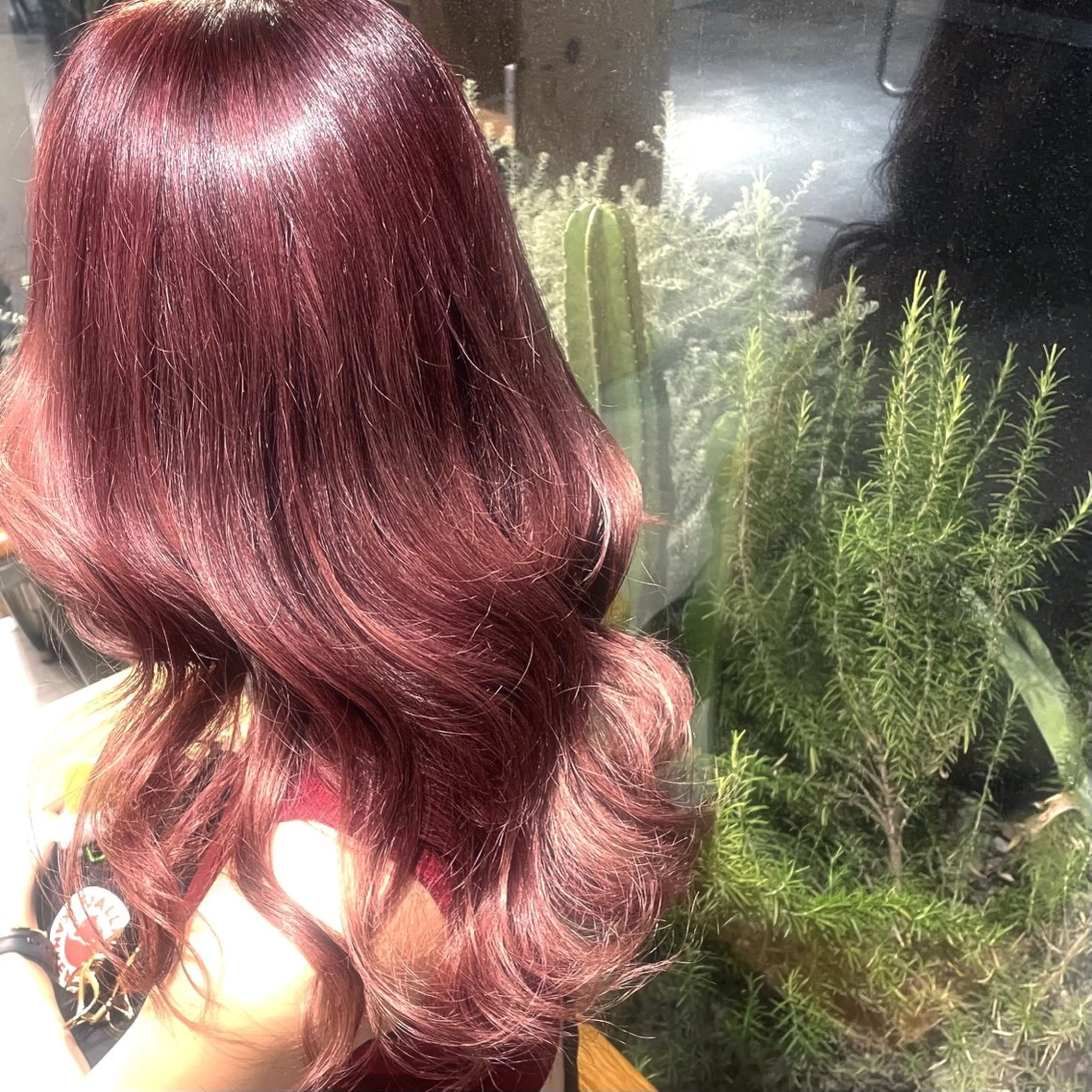 カラー レッドカラー 【Sia中野新橋🫧 kaho】のヘアスタイル