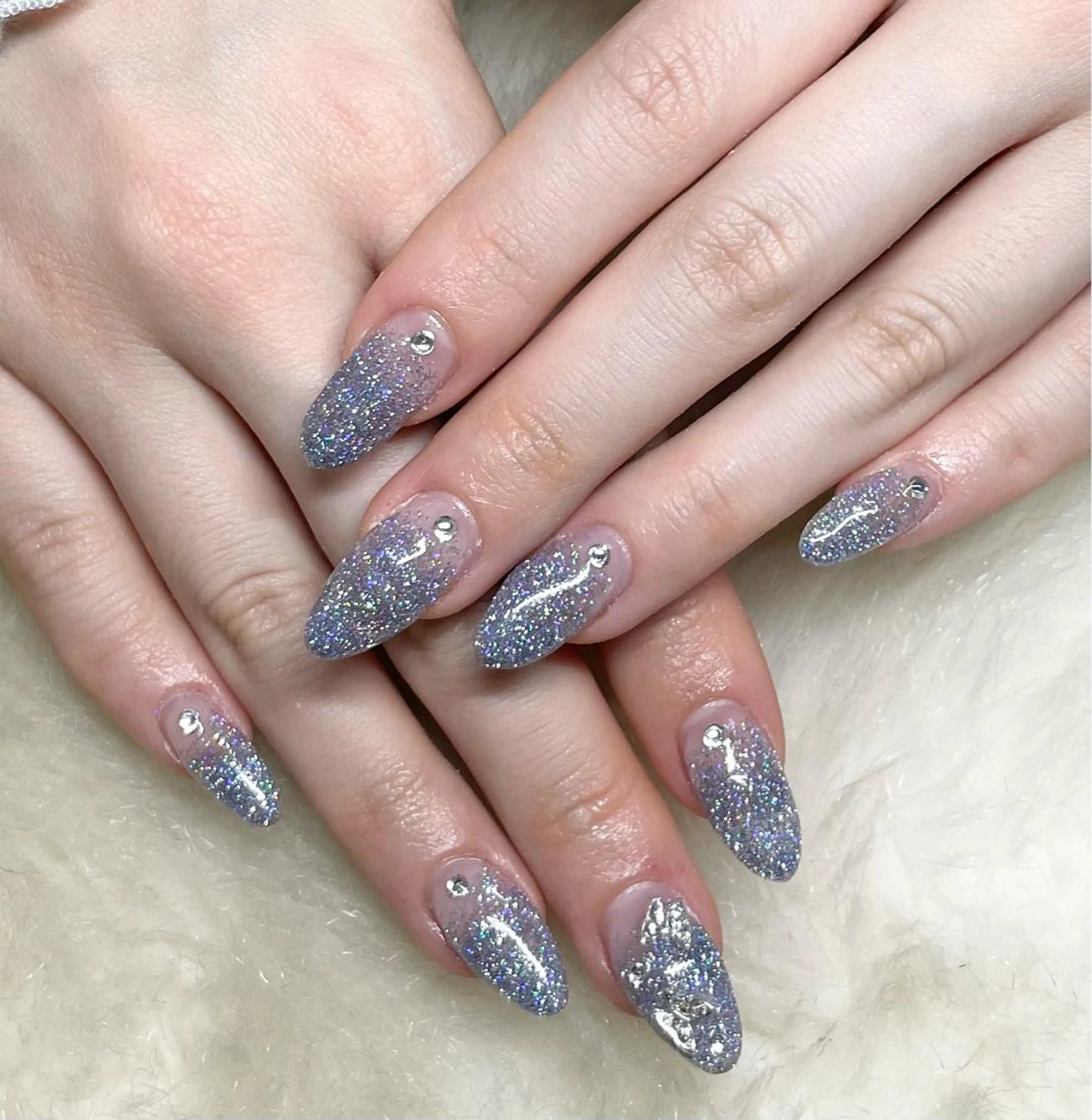 ❤️色混ぜOK❤️‍🔥オフありorなし❤️‍🔥ラメグラデーションo💅🏻の写真