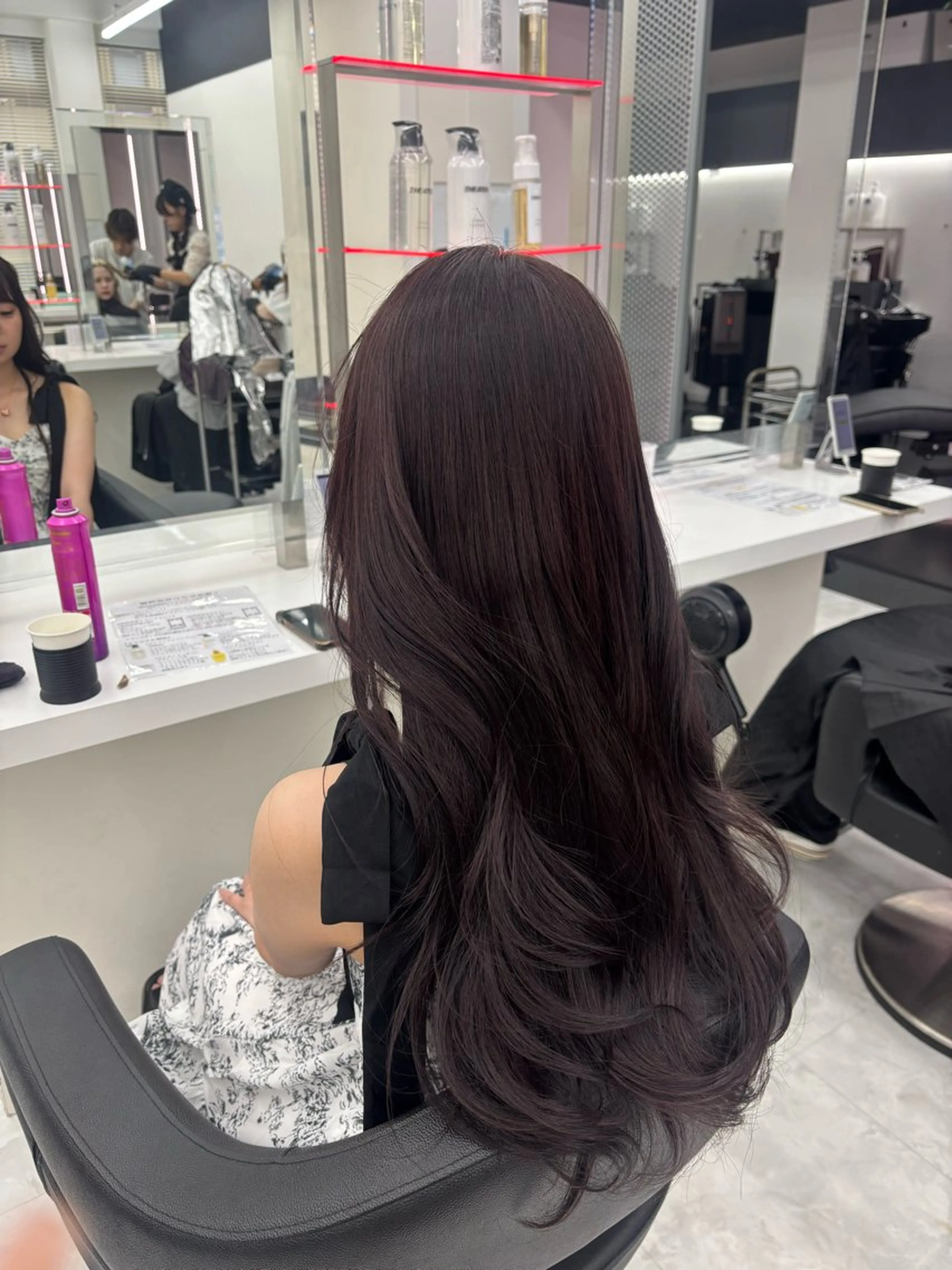 カラー かわいい艶髪🤍 れいな🤍のヘアスタイル