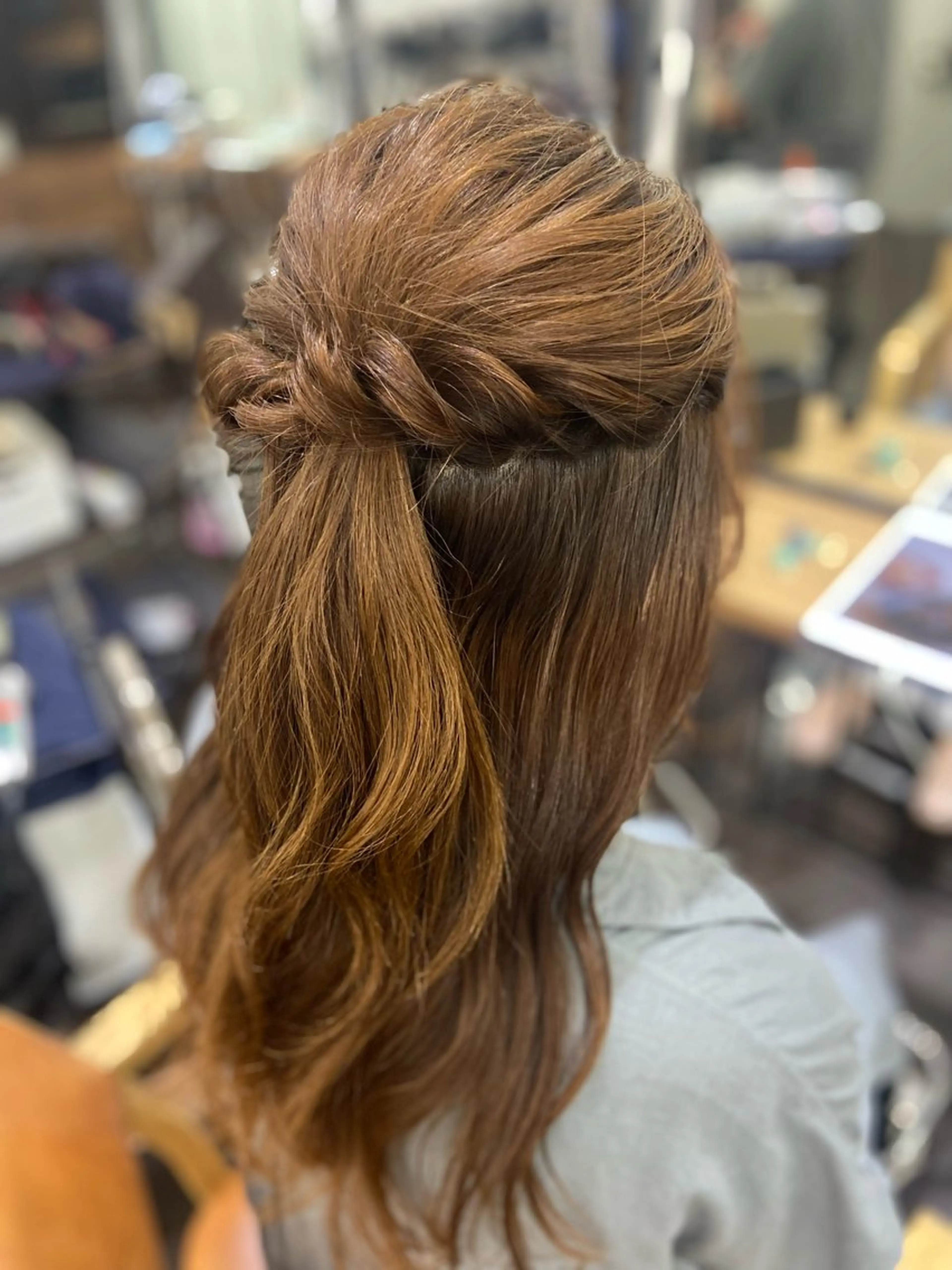 ロング カラー ヘアアレンジ 🌷名駅/髪質改善 ヘアセット/モネ🌷のヘアスタイル