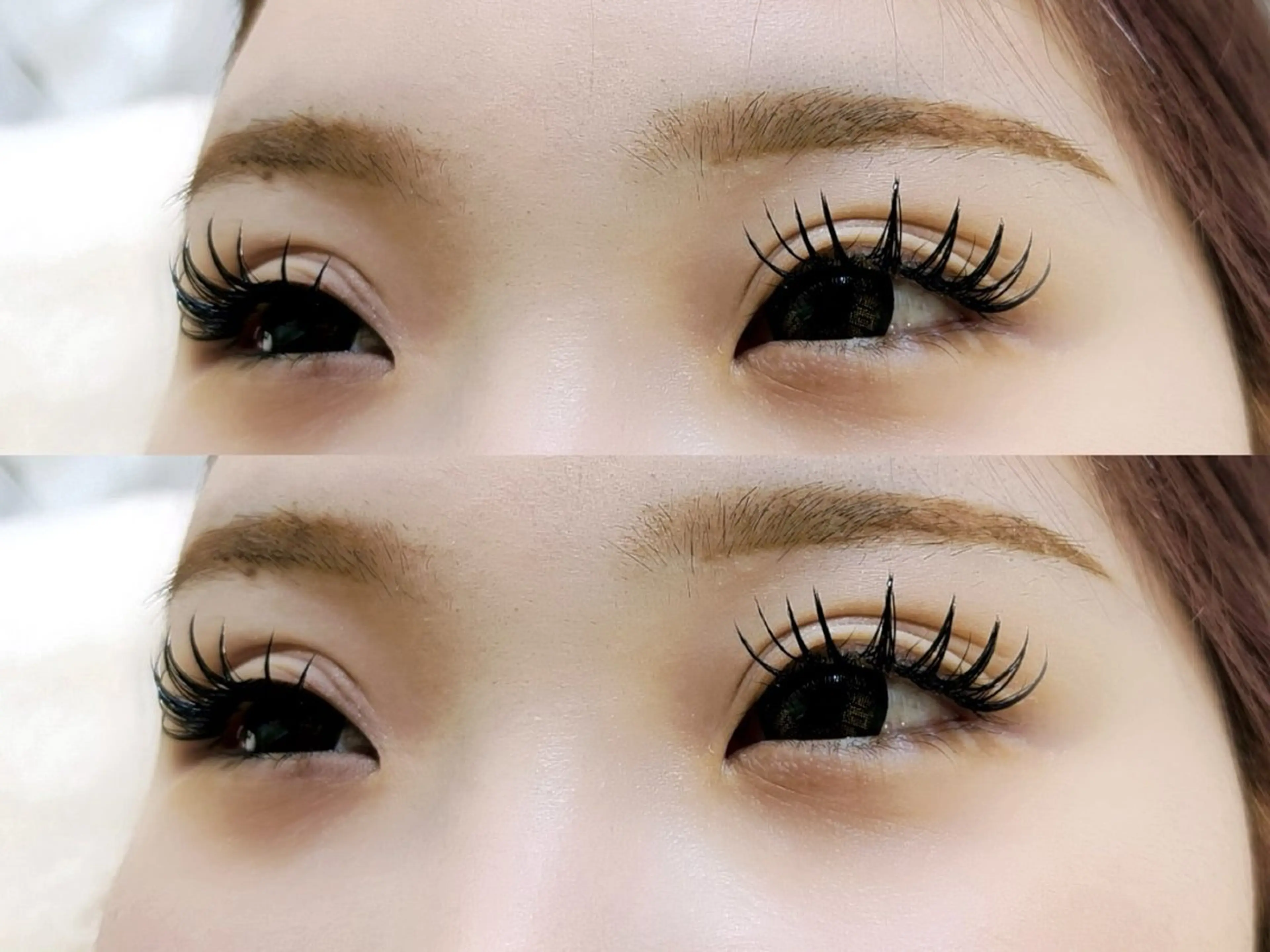 マツエク・マツパ 付け放題 バインドロック 束感まつ毛 フラットラッシュ パリジェンヌラッシュリフト マツエク リナ アメ村のマツエク・マツパデザイン