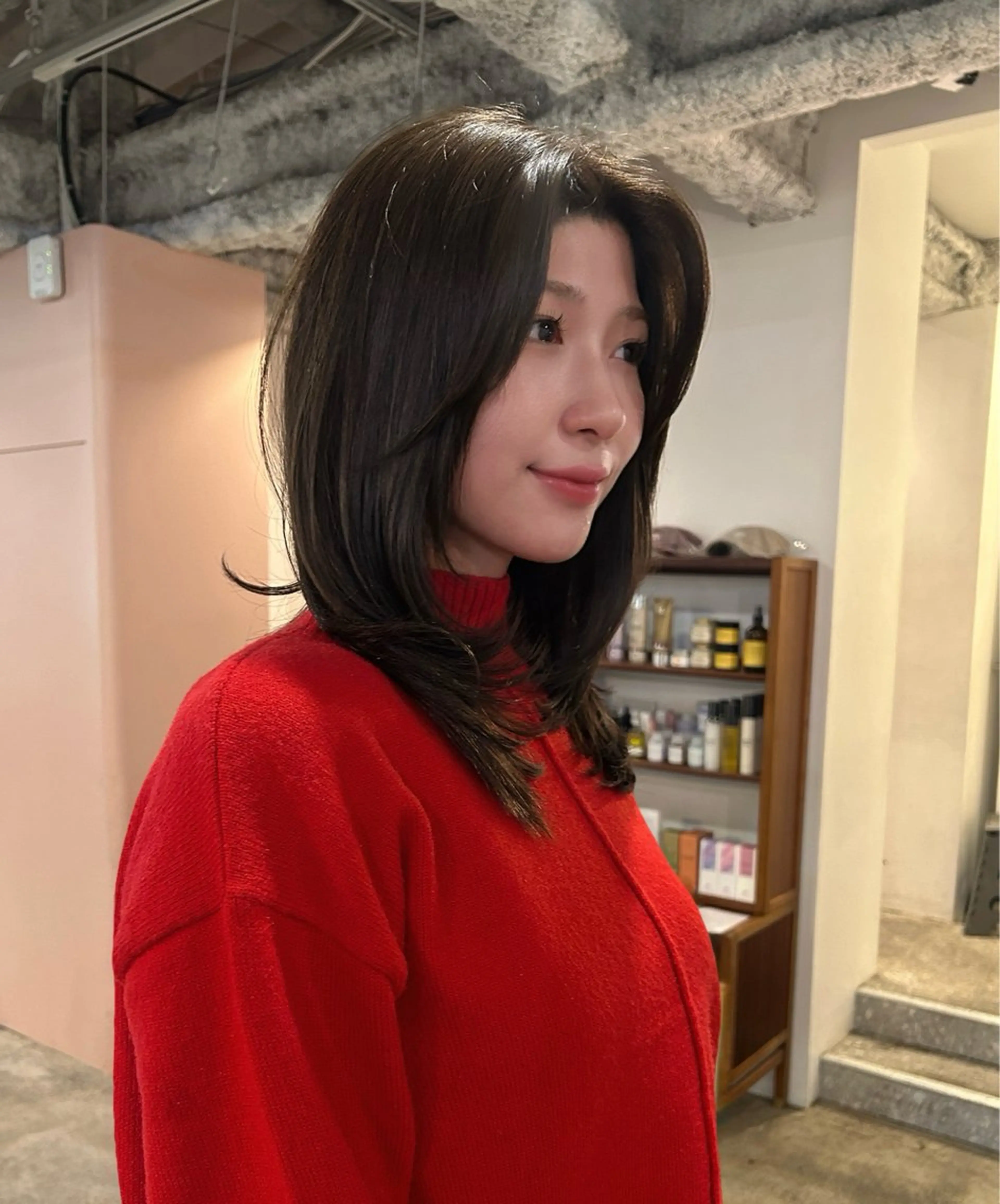 ロング カラー ヘアアレンジ カット ヘアカラー トリートメント 🎀suzuna 透明感colorのヘアスタイル