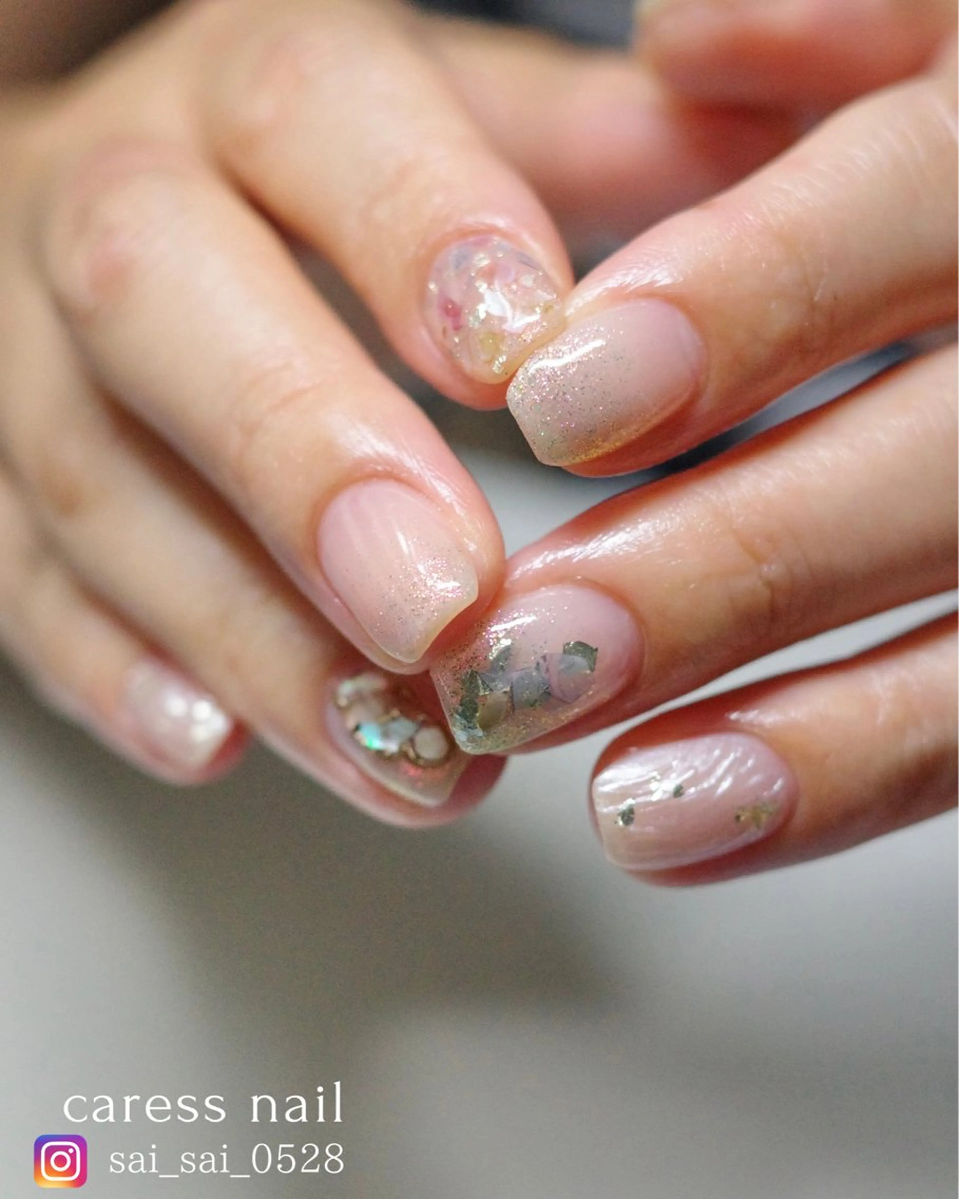 ネイル caress  nail カレスネイル　代々木上原所属・カレスネイル さいのネイルデザイン