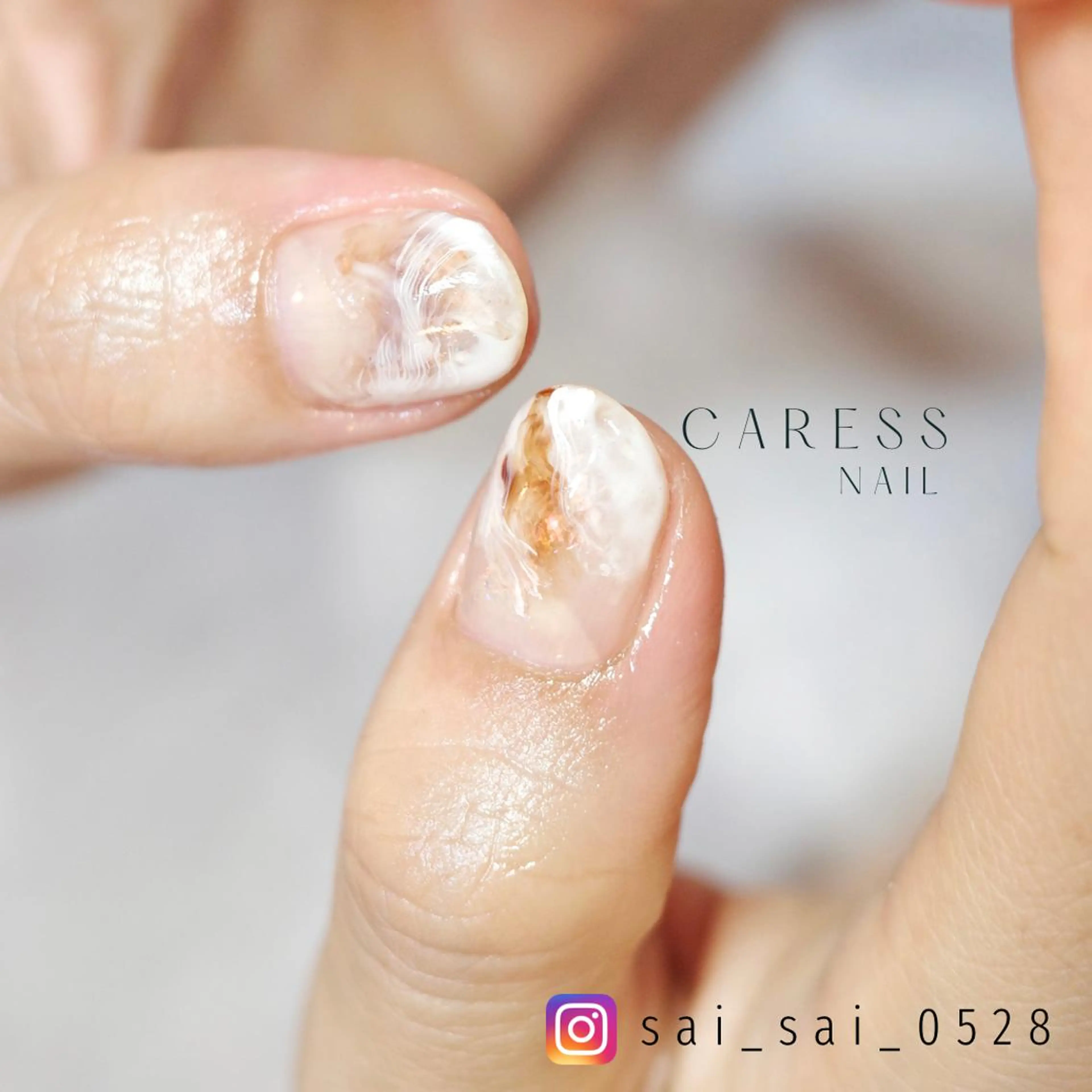 ネイル caress  nail カレスネイル　代々木上原所属・カレスネイル さいのネイルデザイン