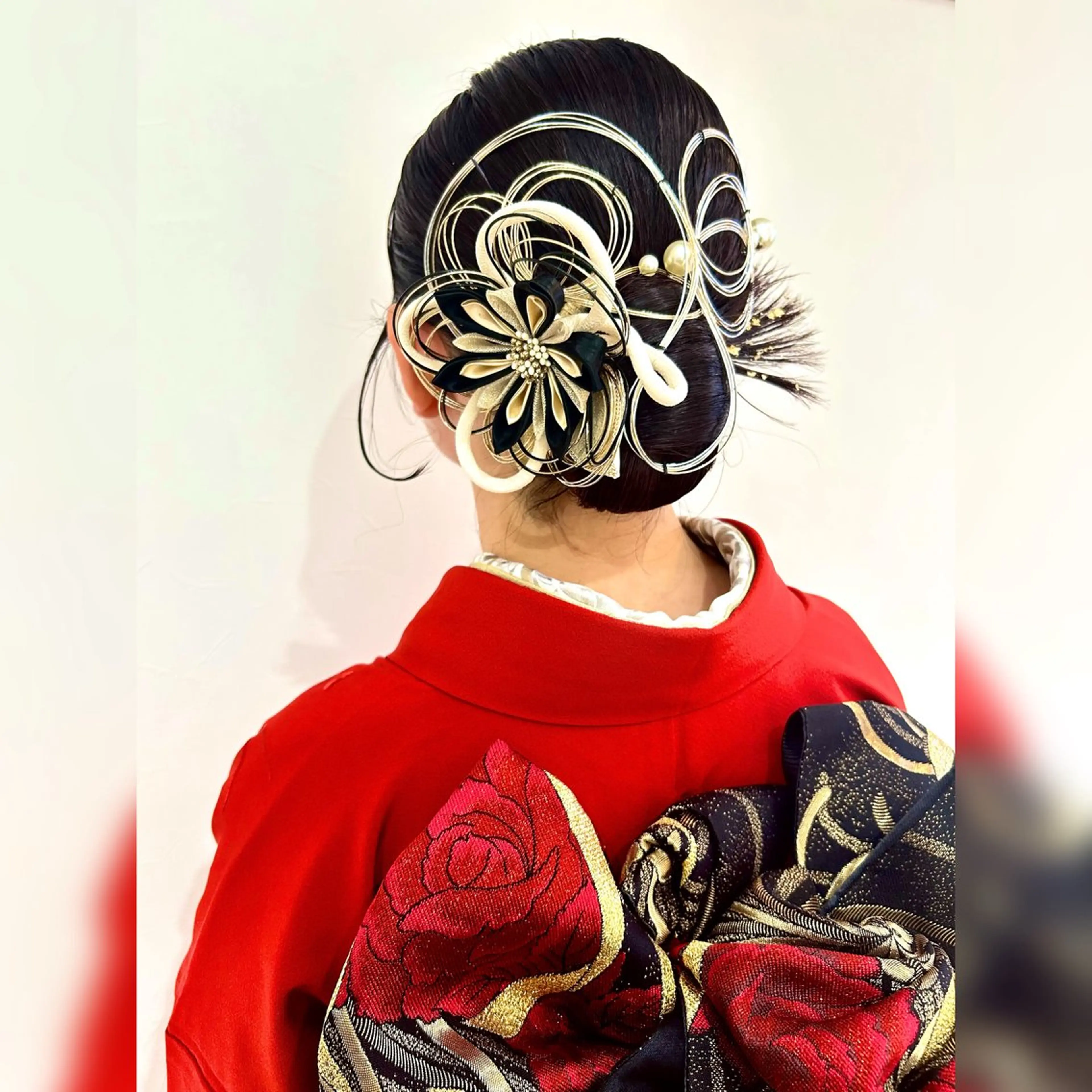 ロング ヘアアレンジ ヘアセット お子様と美容室🧸 HidamaRi絢菜のヘアスタイル